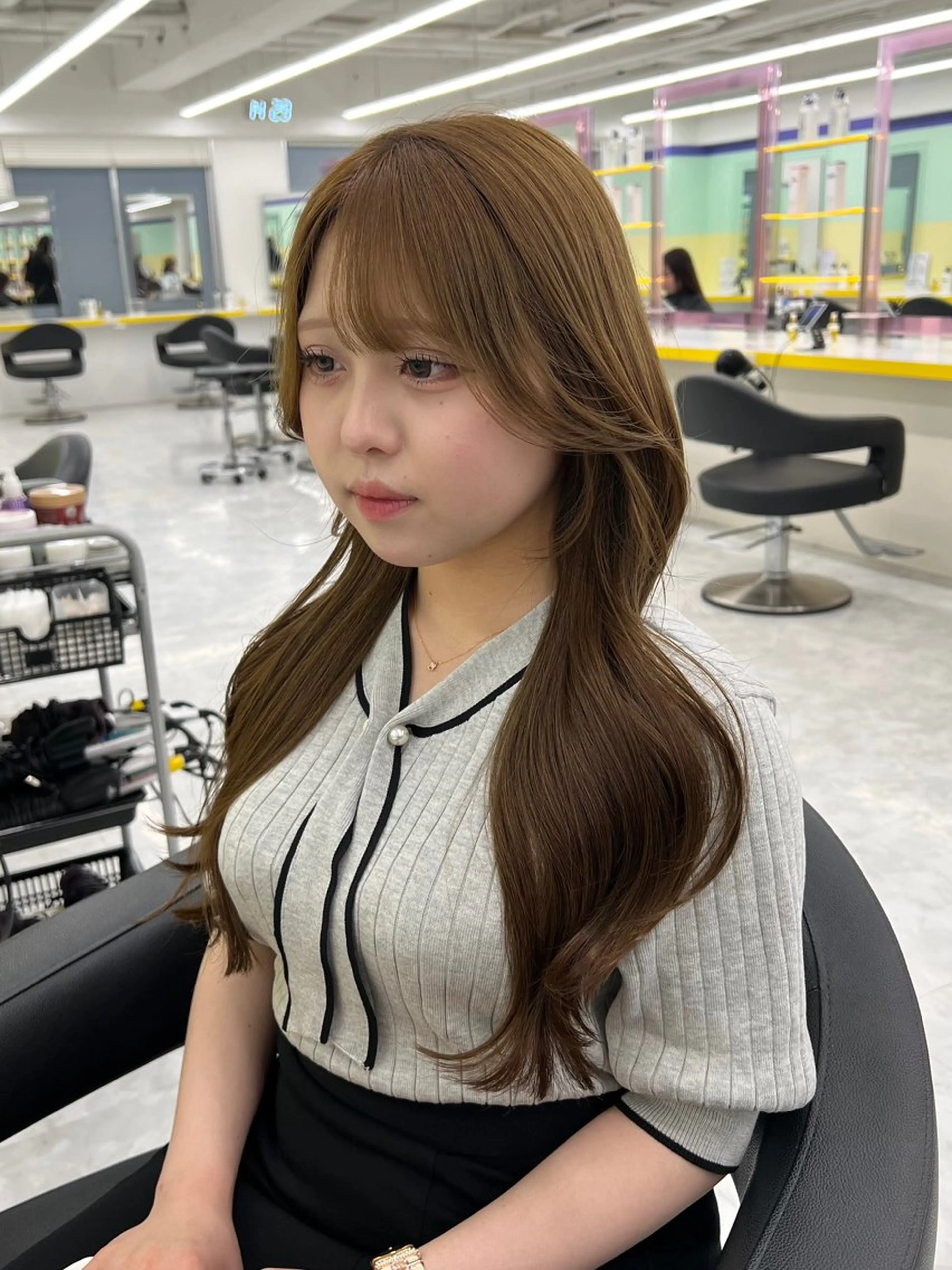 ロング カラー レイヤー/韓国❣️ 髪質改善/亘紘輝のヘアスタイル