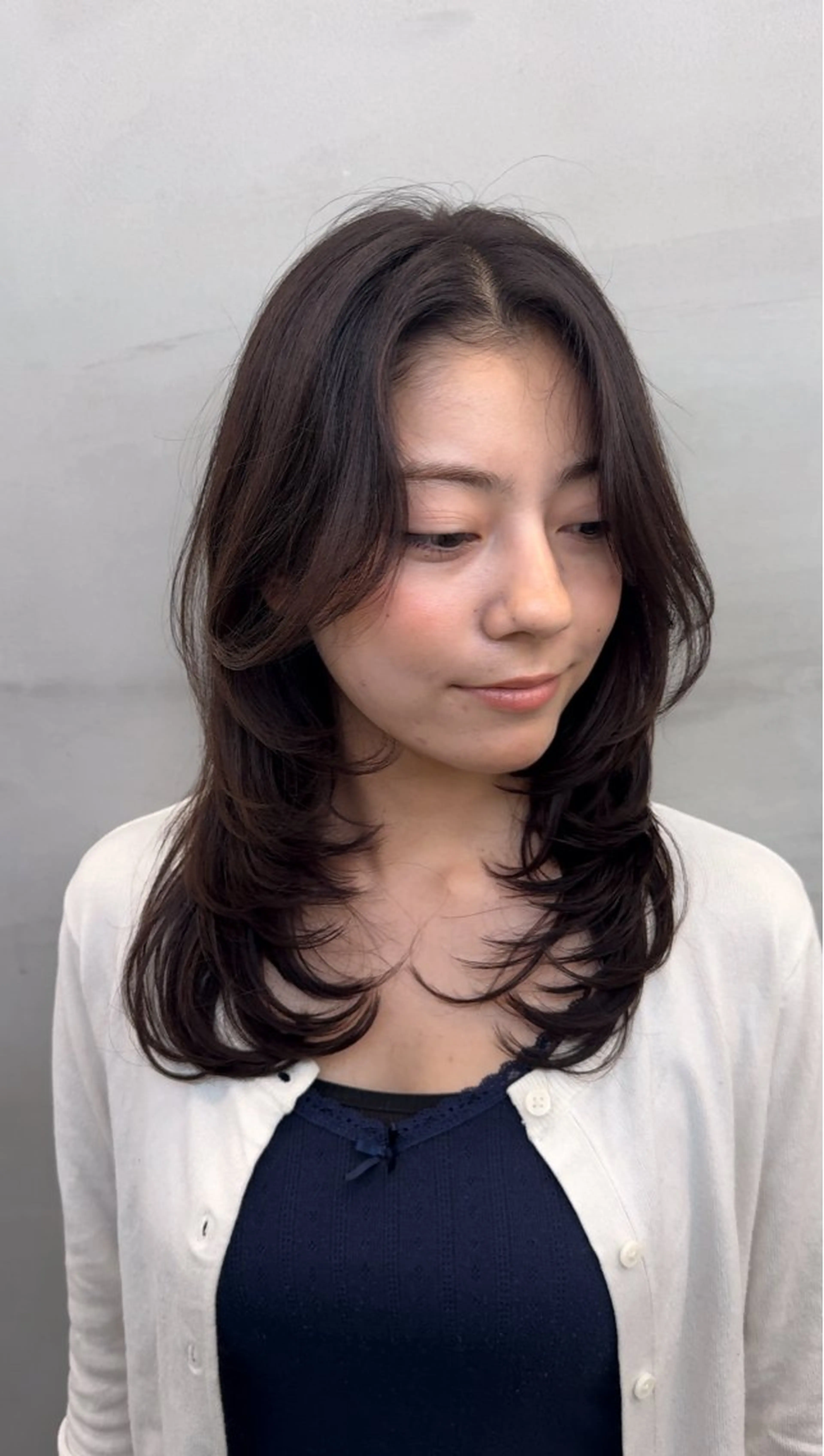 ロング カラー ヘアアレンジ 透明感カラー 髪質改善 韓国風ヘア レイヤーカット トリートメント カット ヘアカラー トリートメント 🌟🍒ハイトーン 韓国ヘア/ユウミのヘアスタイル