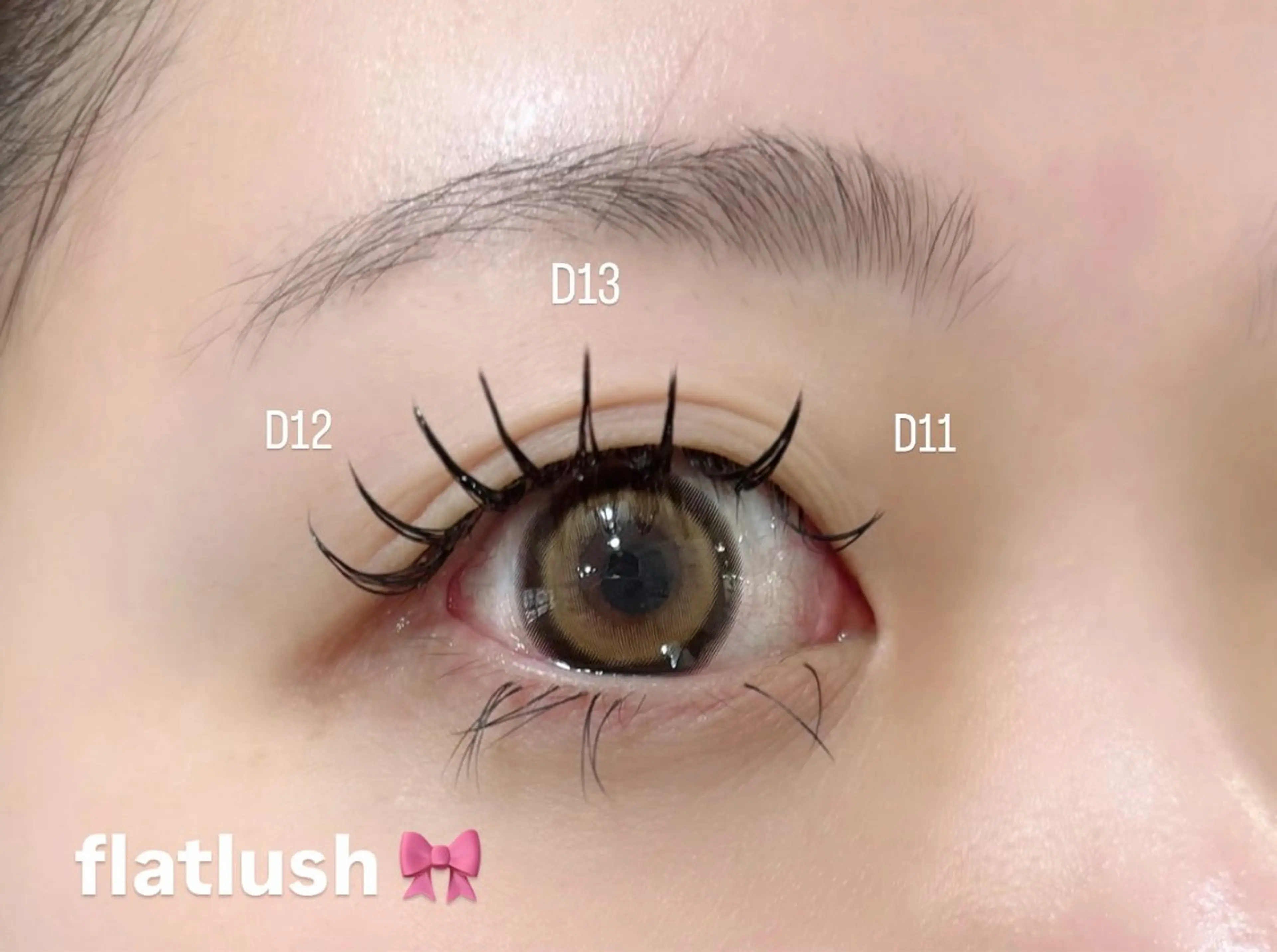 マツエク・マツパ フラットラッシュ Hair Make Duul East所属・【DuulEast】 meguのマツエク・マツパデザイン