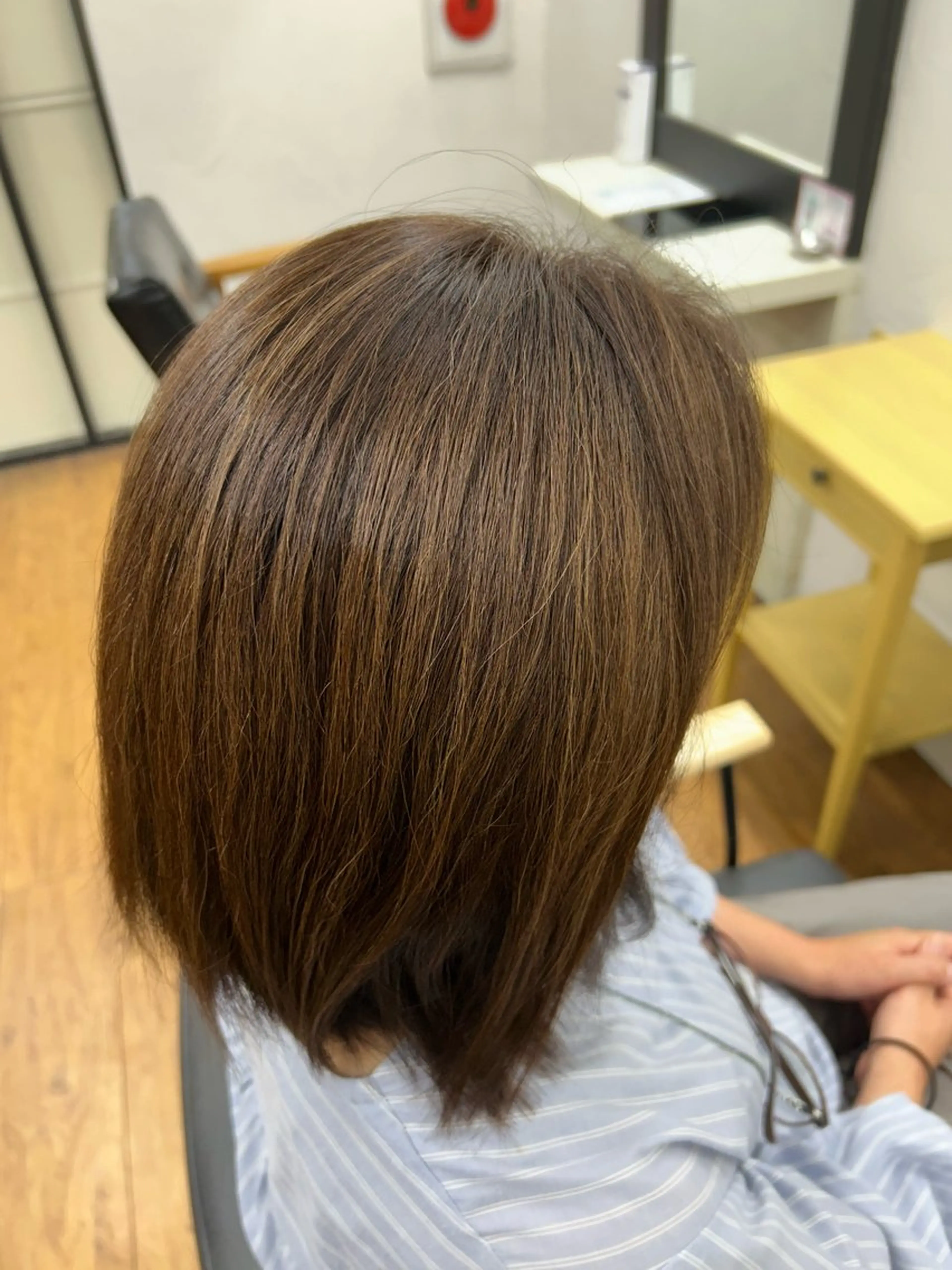 カラー ヘアカラー 齊藤 礼華のヘアスタイル