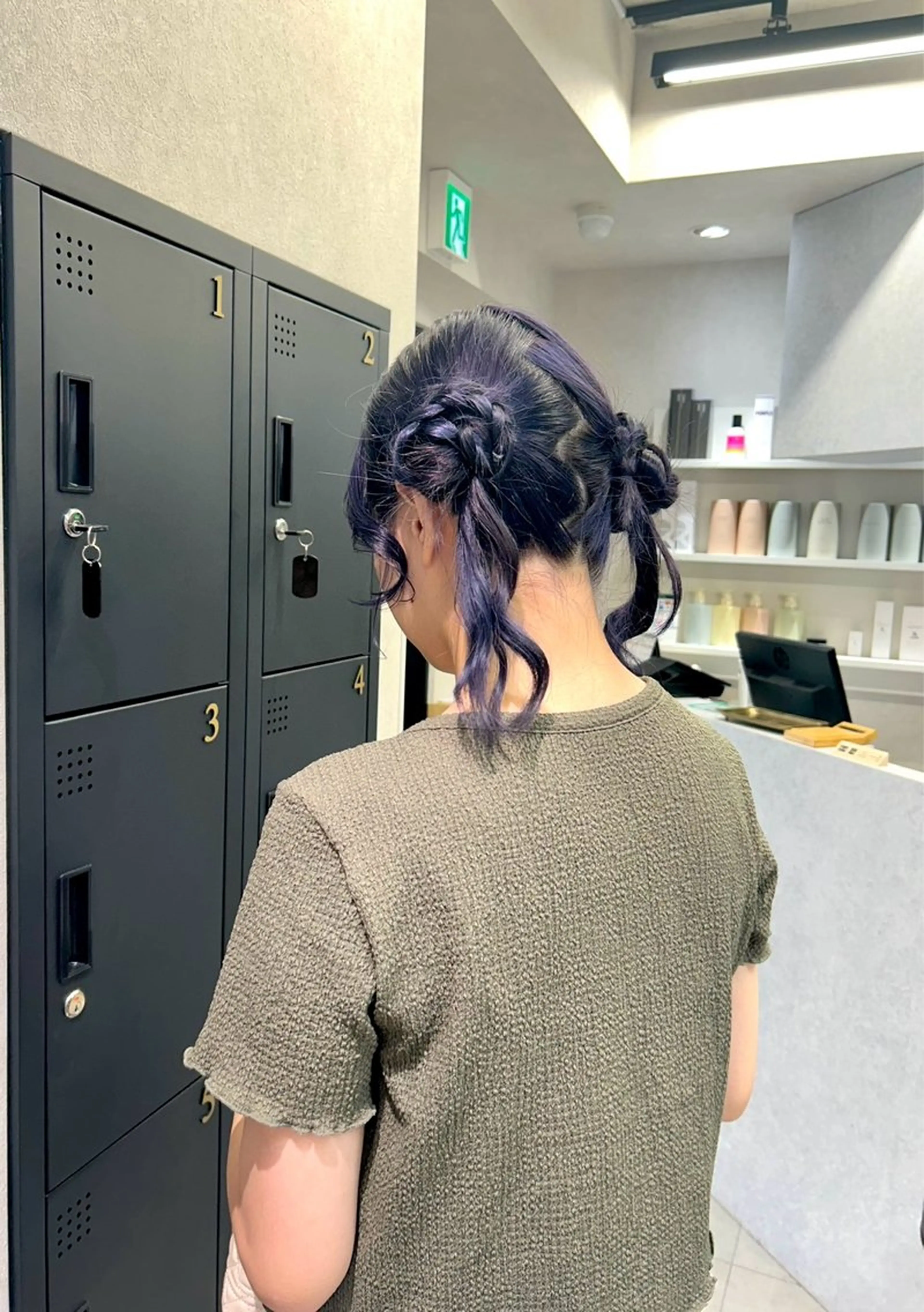 ミディアム ヘアアレンジ カラーモデル募集中 🍒　豊田　愛のヘアスタイル
