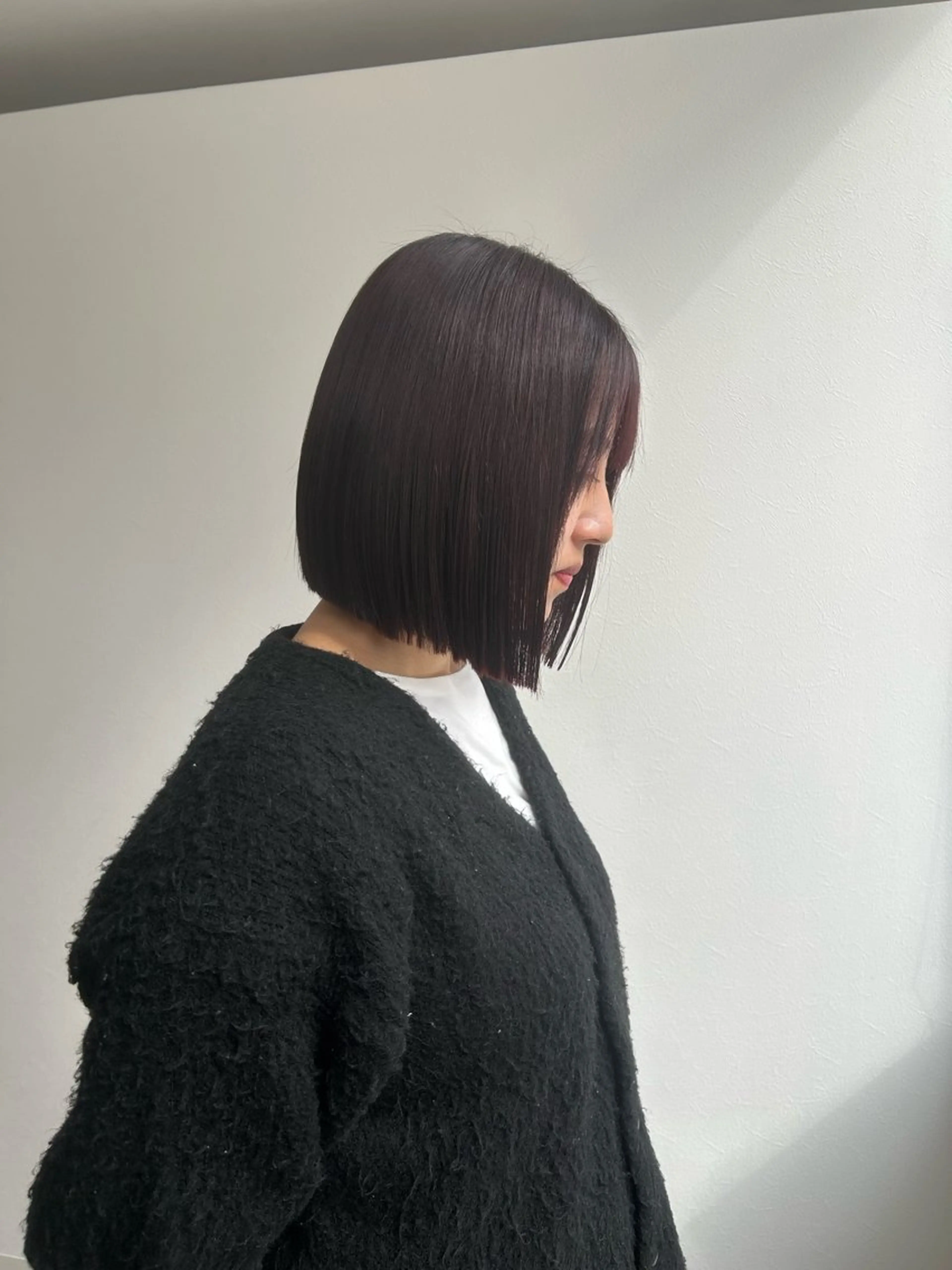 ショート ボブ カット タナカ レイヤのヘアスタイル