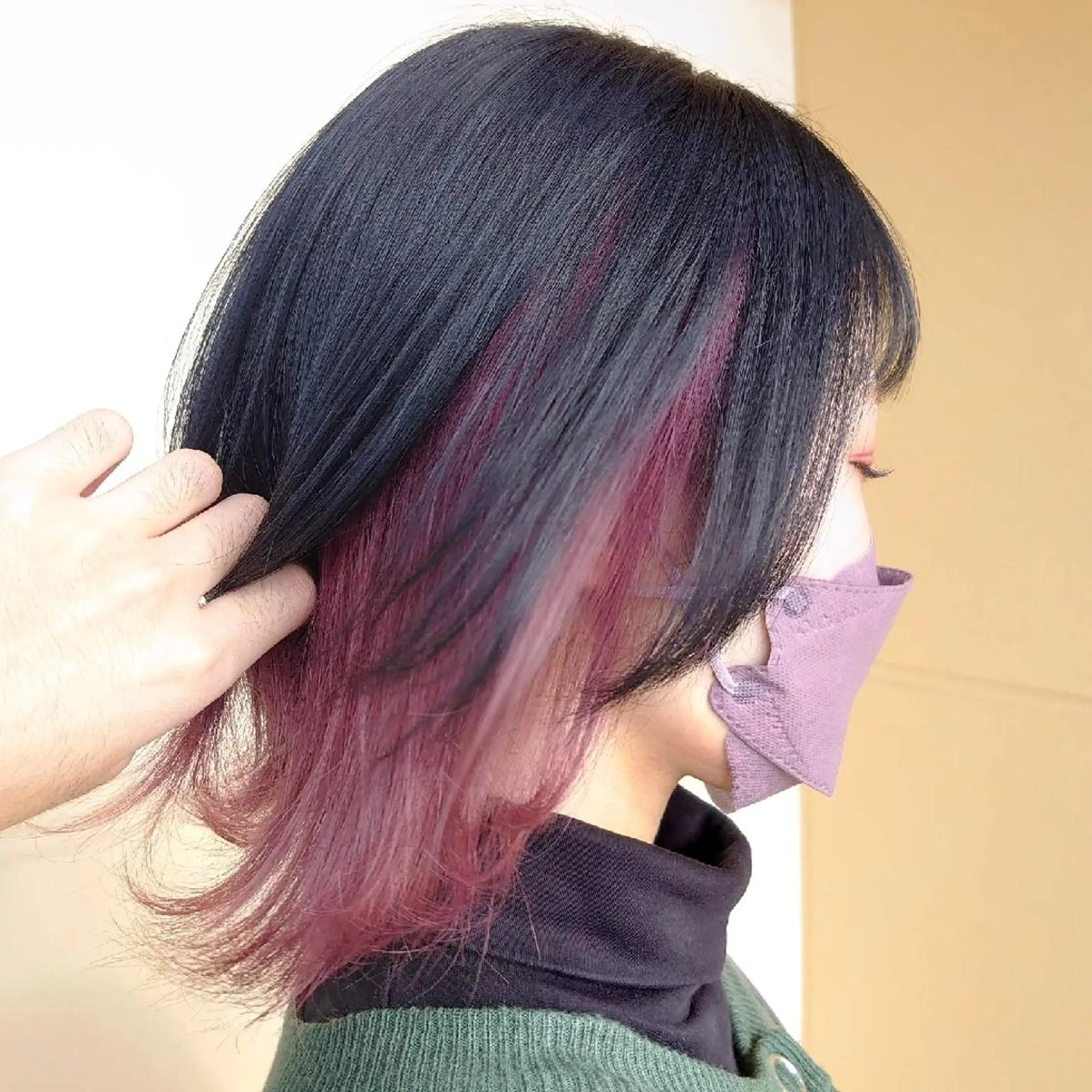 ショート カラー インナーカラー ピンクカラー 新潟ハイトーンカラー NO.1✨ 小川 巧のヘアスタイル