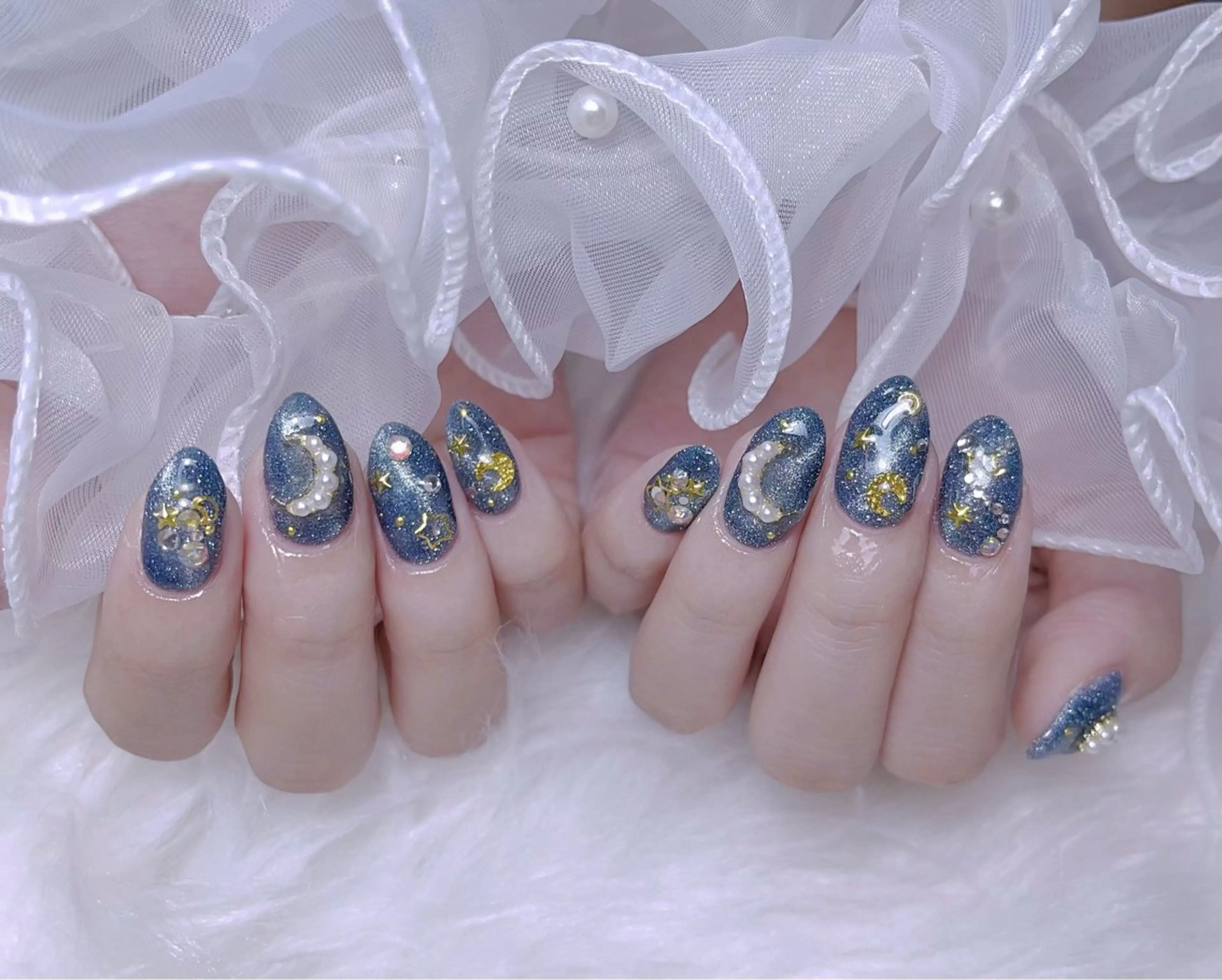 ネイル ハンドネイル 🦋y y Nail 🤍のネイルデザイン