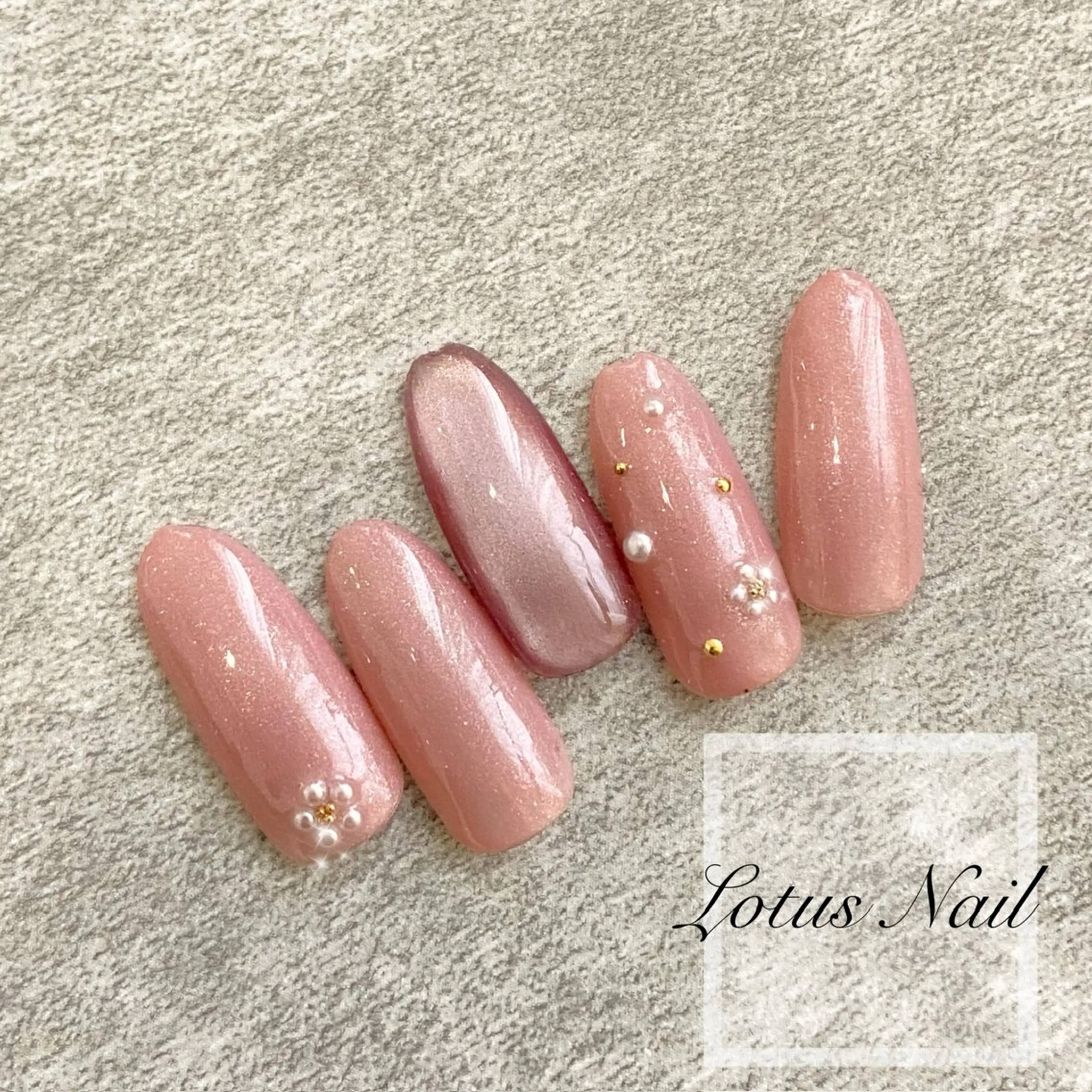 ネイル ハンドネイル Lotus Nailのネイルデザイン