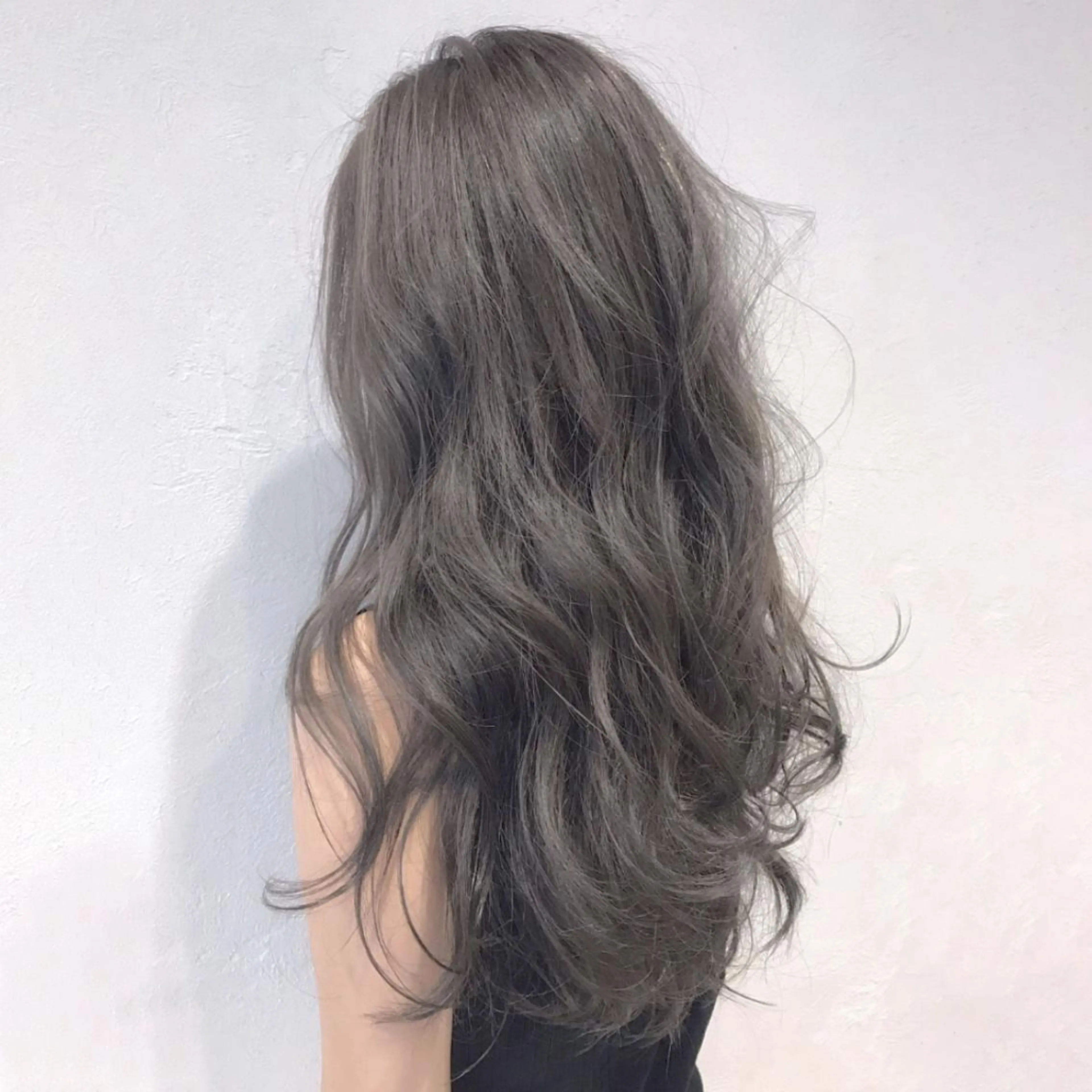 カラー ロング パーマ ヘアアレンジ グレージュ カット ヘアカラー トリートメント ITbyALBUM 藤沢店のヘアスタイル