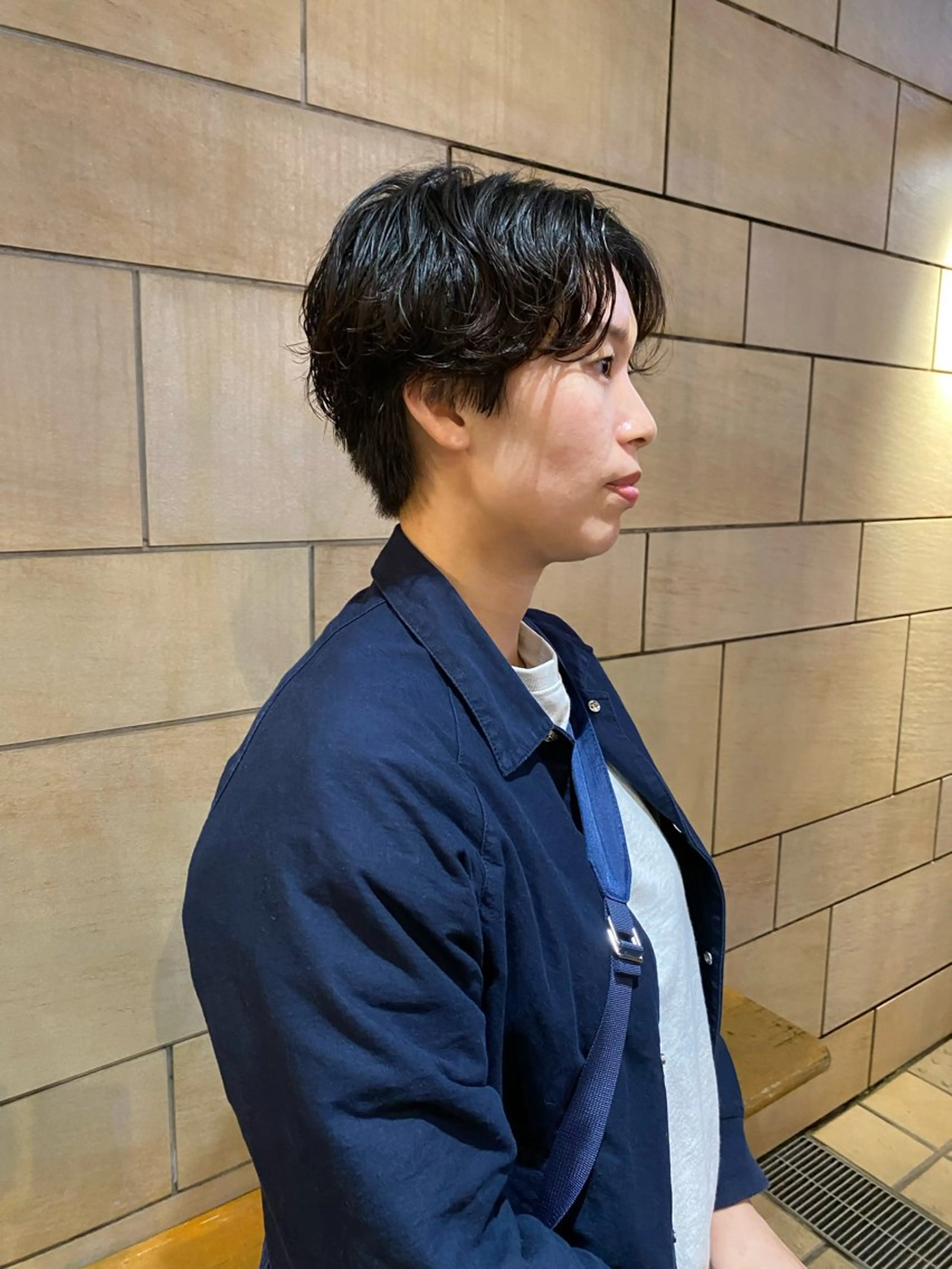 ショート パーマ 似合わせカット カラー🪿 moeのヘアスタイル