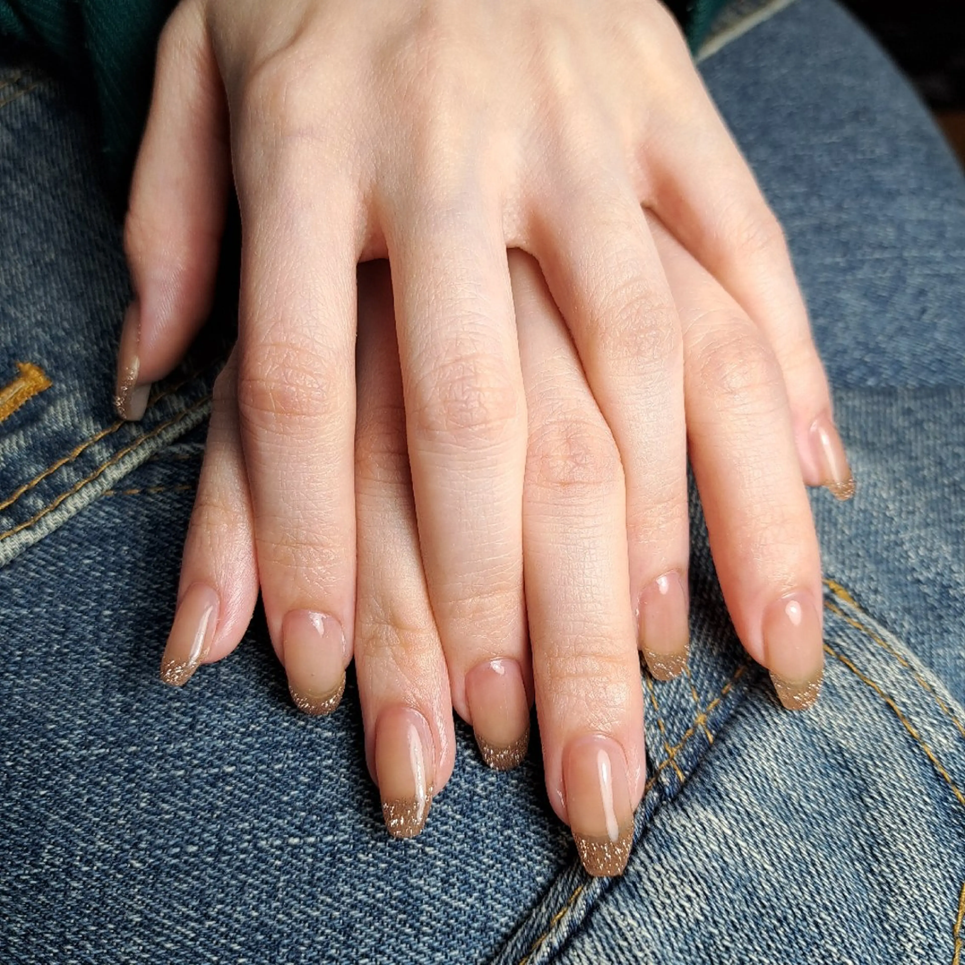 ネイル フラッシュネイル フレンチネイル HAYASHI  Nのネイルデザイン