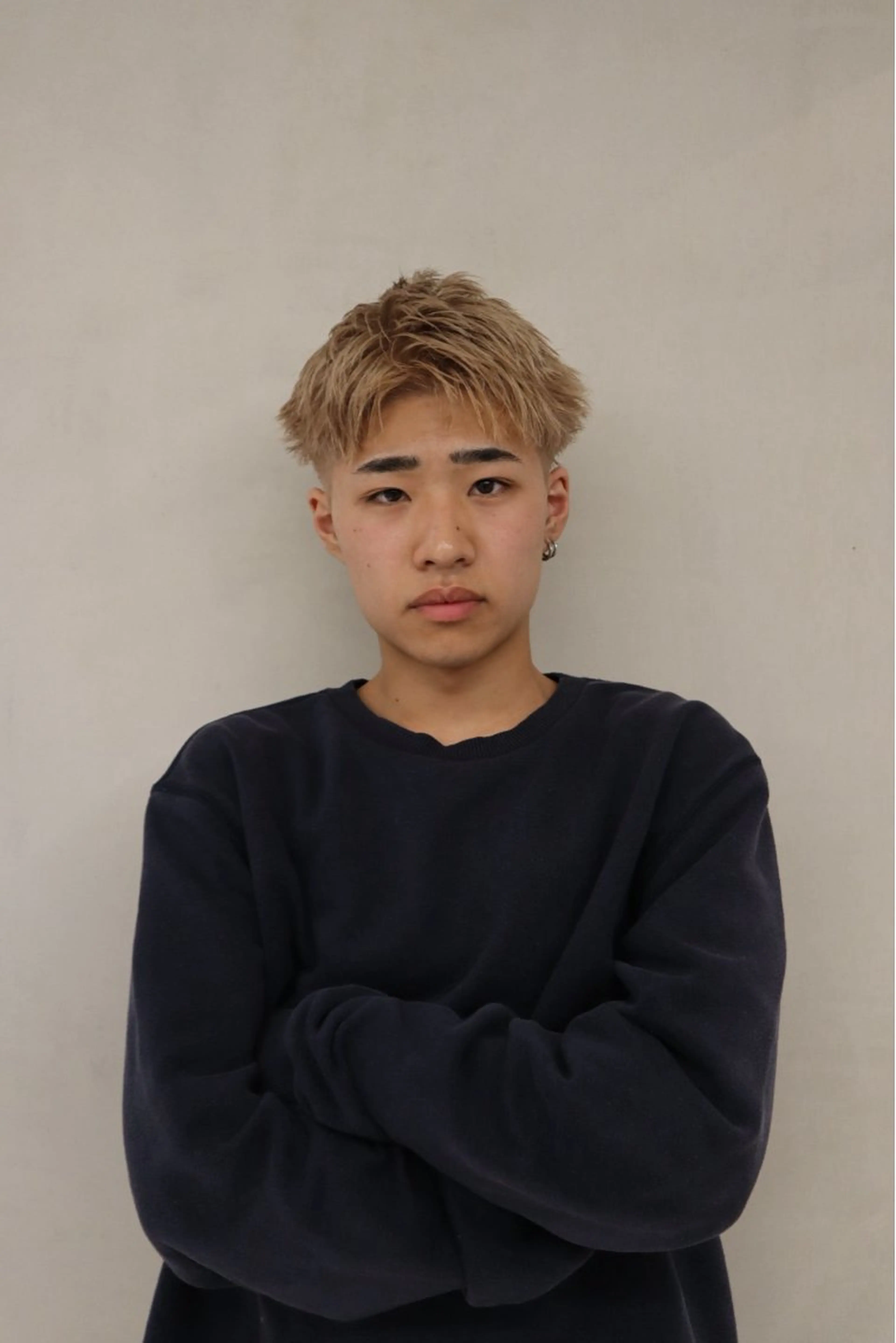 ショート カラー メンズ カット ヘアカラー トリートメント ヘアセット メンズ特化   西野 晴紀のヘアスタイル