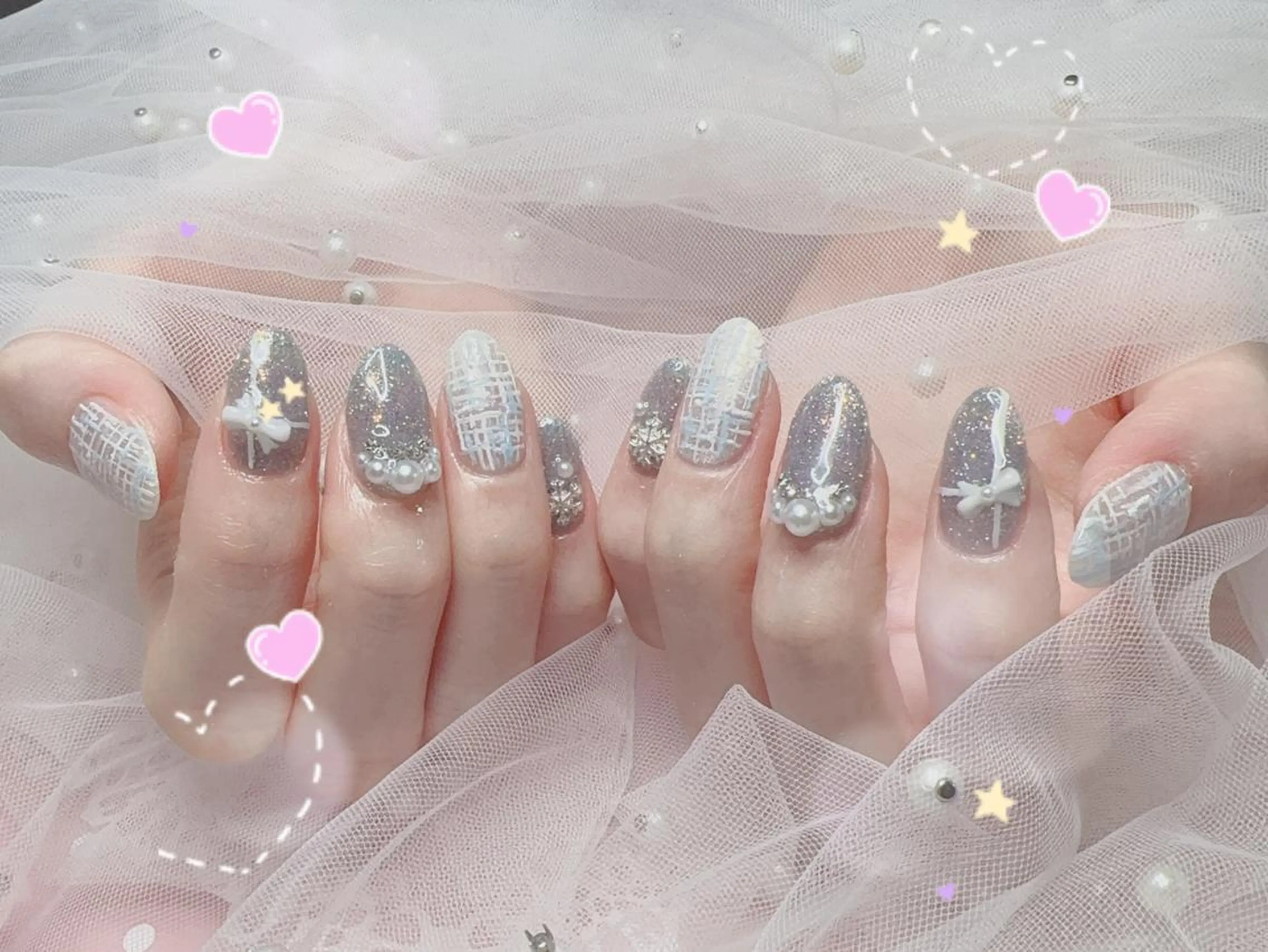 ネイル ハンドネイル 🎀シズカ nail🎀のネイルデザイン