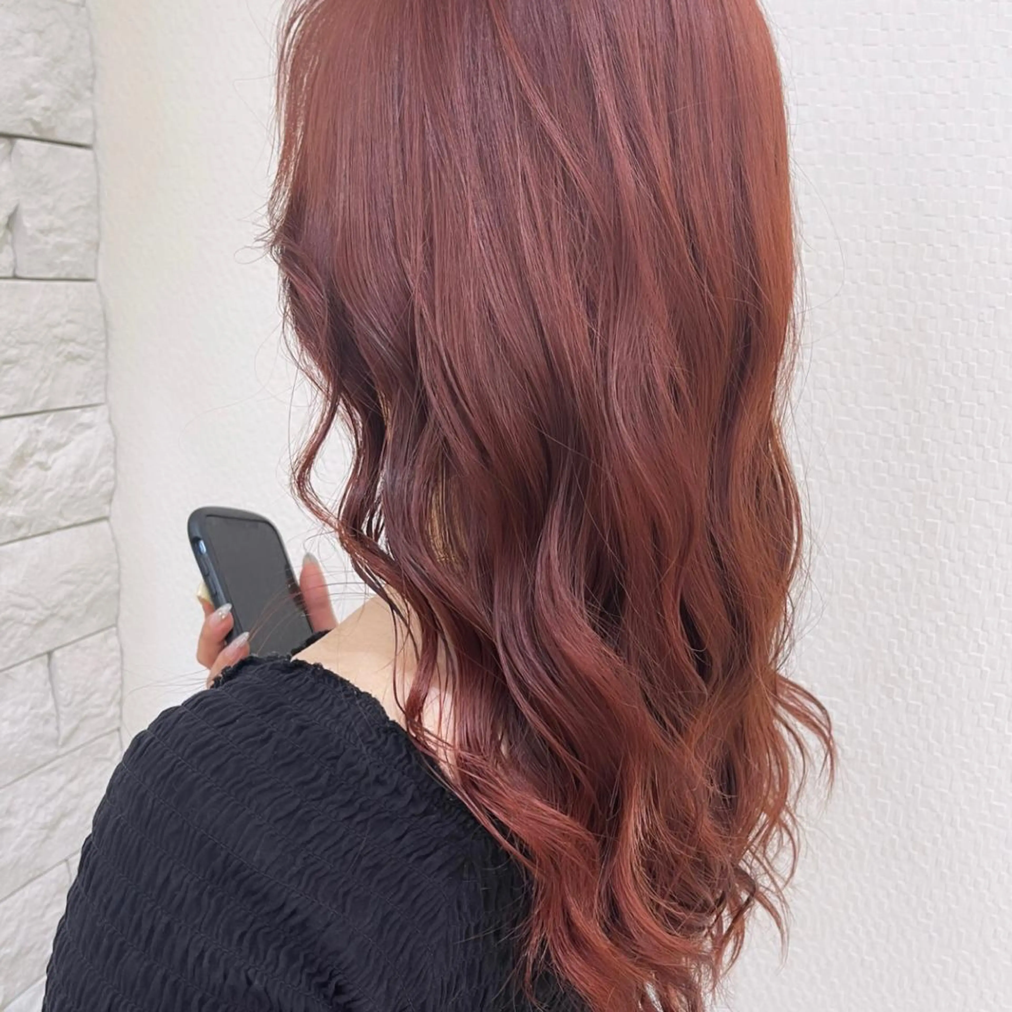 カラー ブラウンカラー マロンブラウン ピンクカラー カット ヘアカラー トリートメント 名古屋のピンク好き かずくん🦩のヘアスタイル