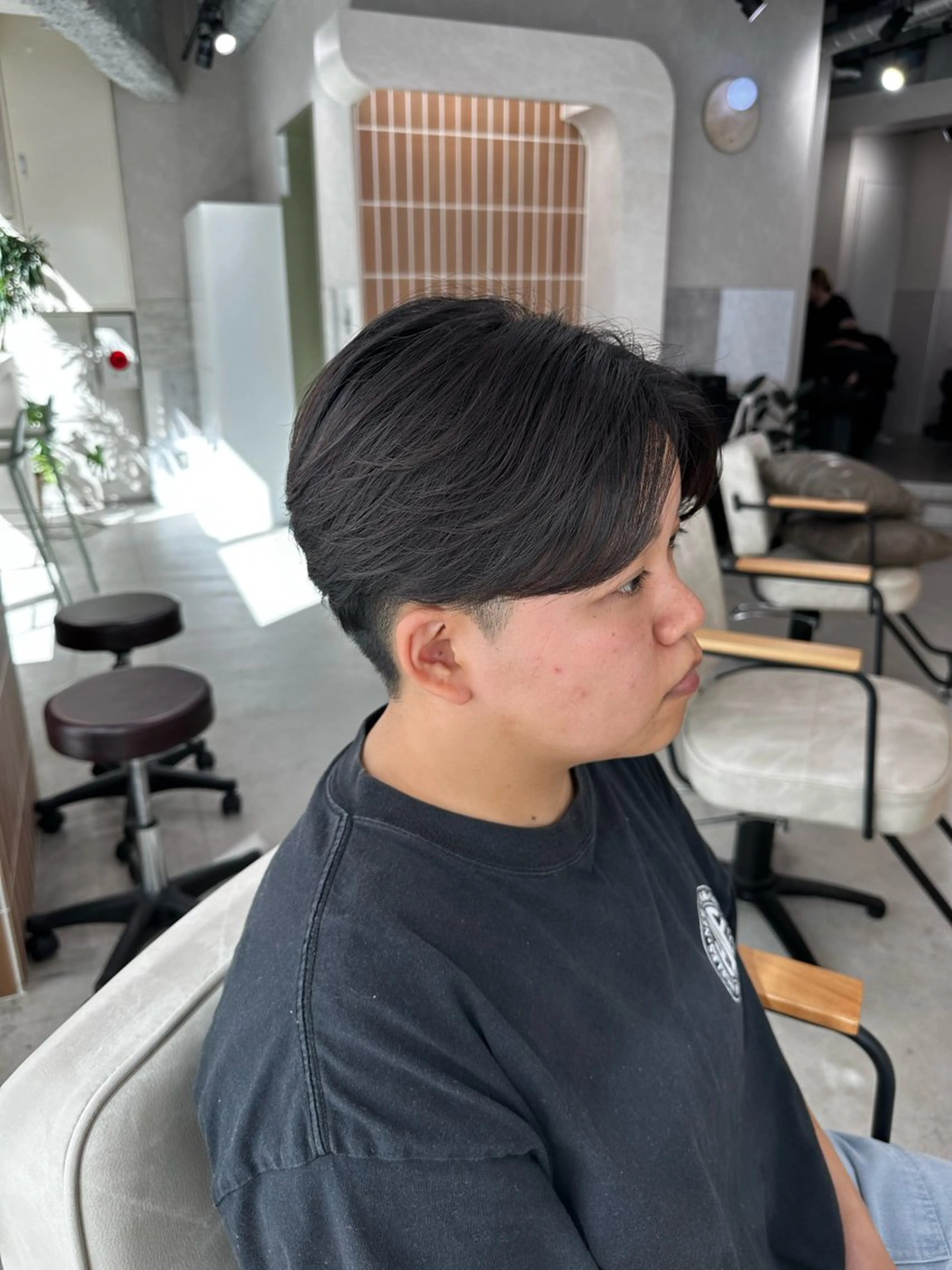 女性目線の好印象ヘアによるメンズカット+シャンプーの写真