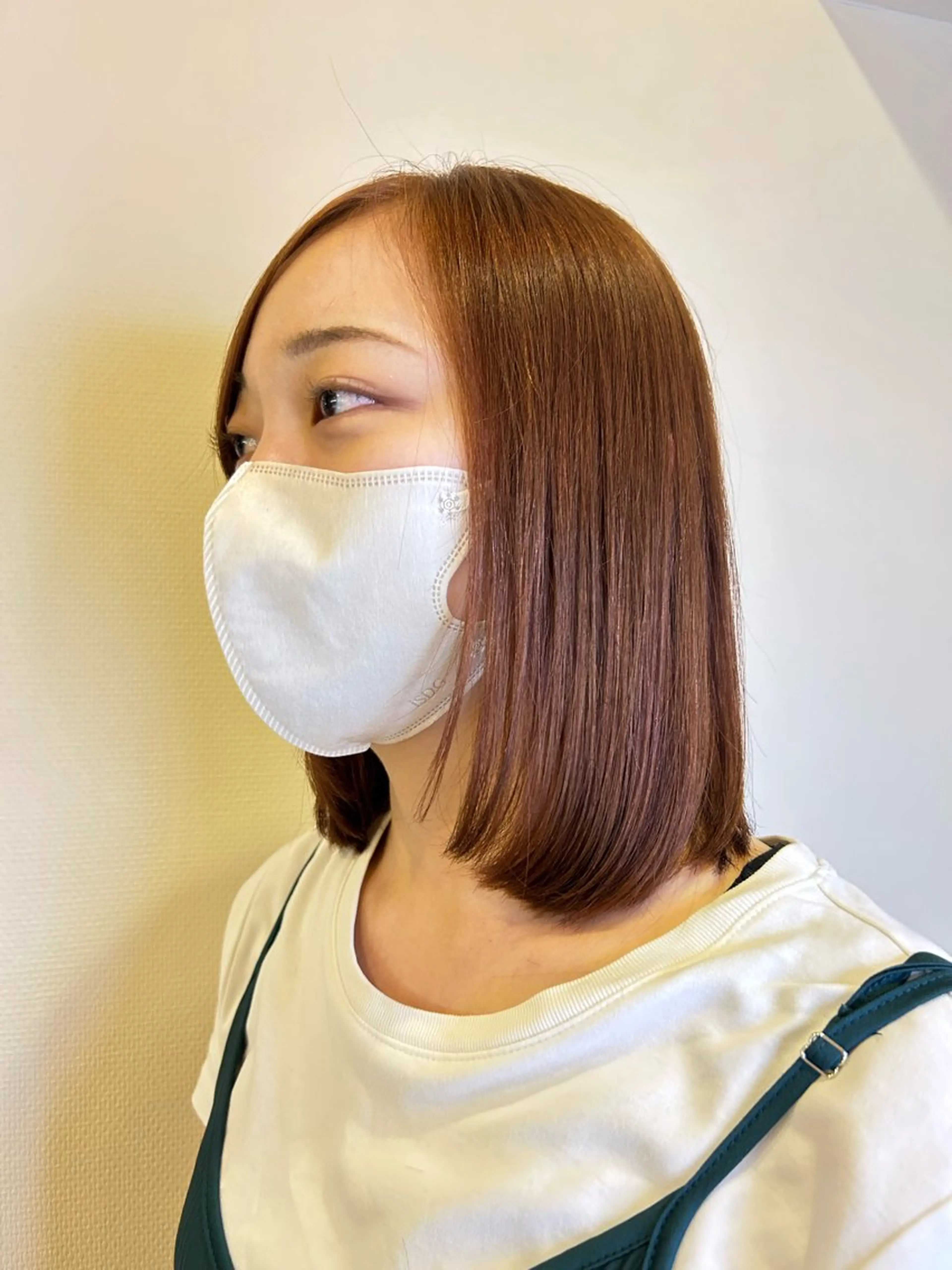 ミディアム レイヤーカット カット ヘアルームflat・ Rena🌼ྀིのヘアスタイル
