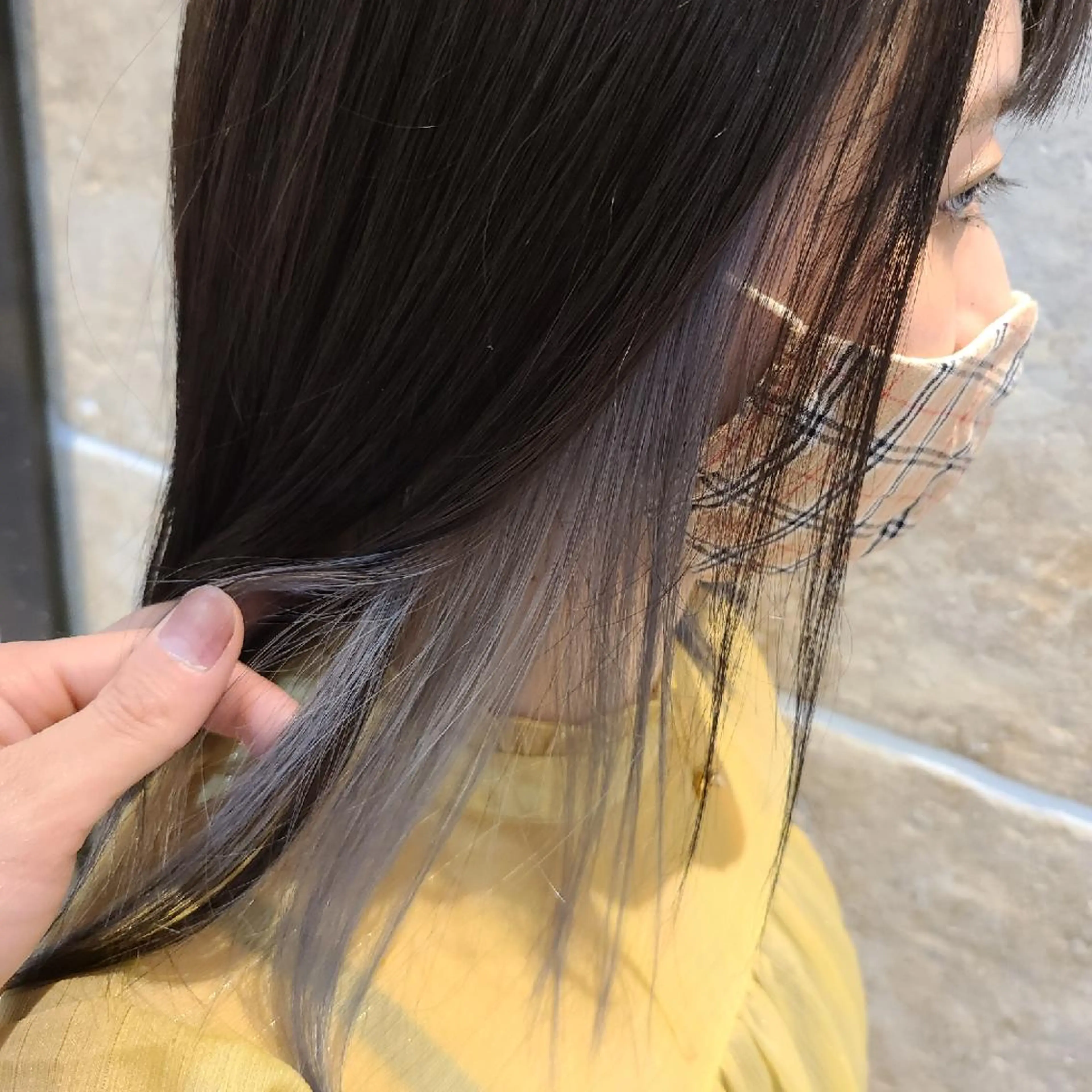 セミロング カラー 501 HAIR studio所属・22時迄営業サロン⭐ YASUHIRO🌿の眉毛・アイブロウイメージ