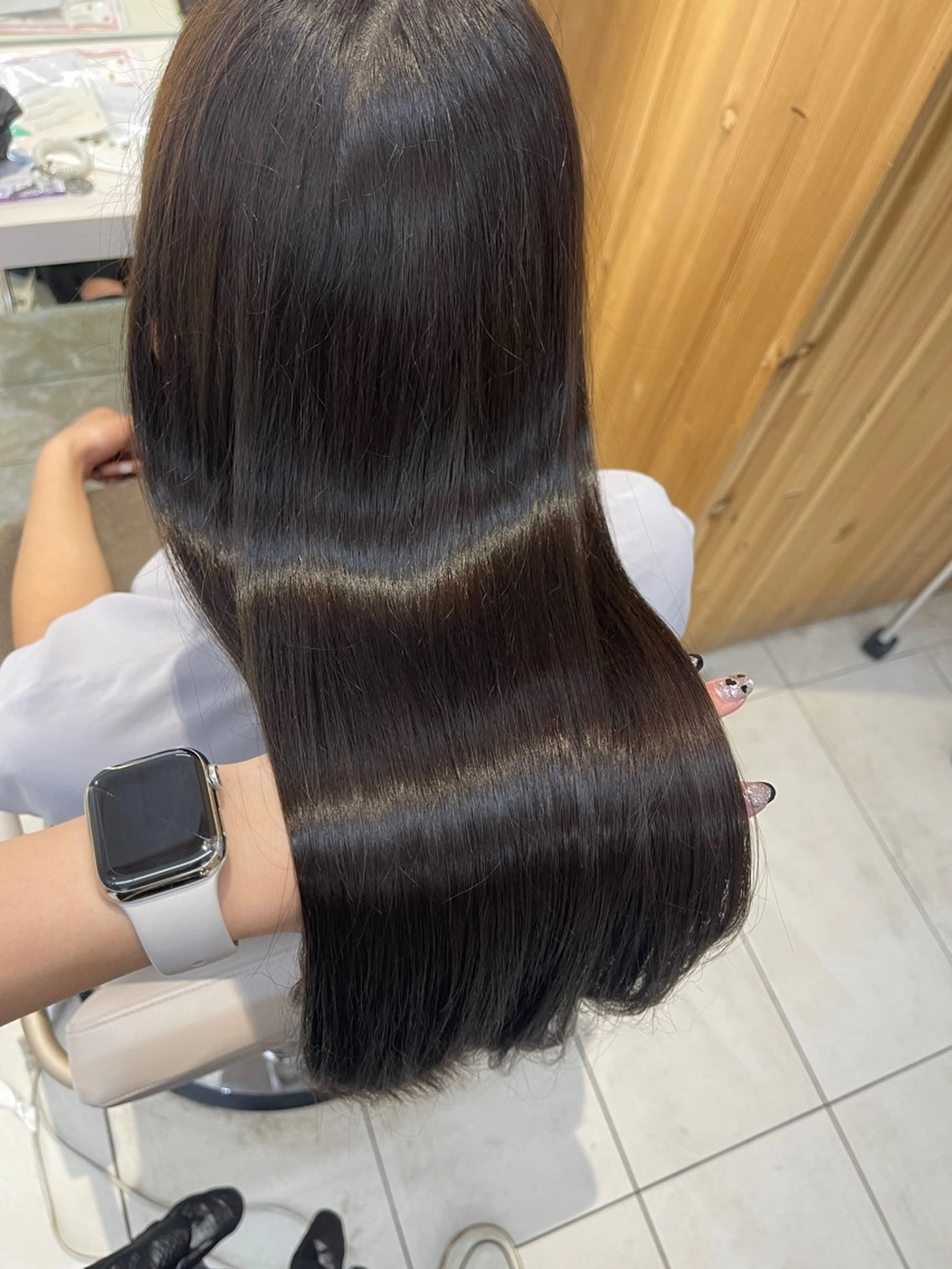 ミディアム Hina🤎ベージュ 、グレージュ🤎のヘアスタイル