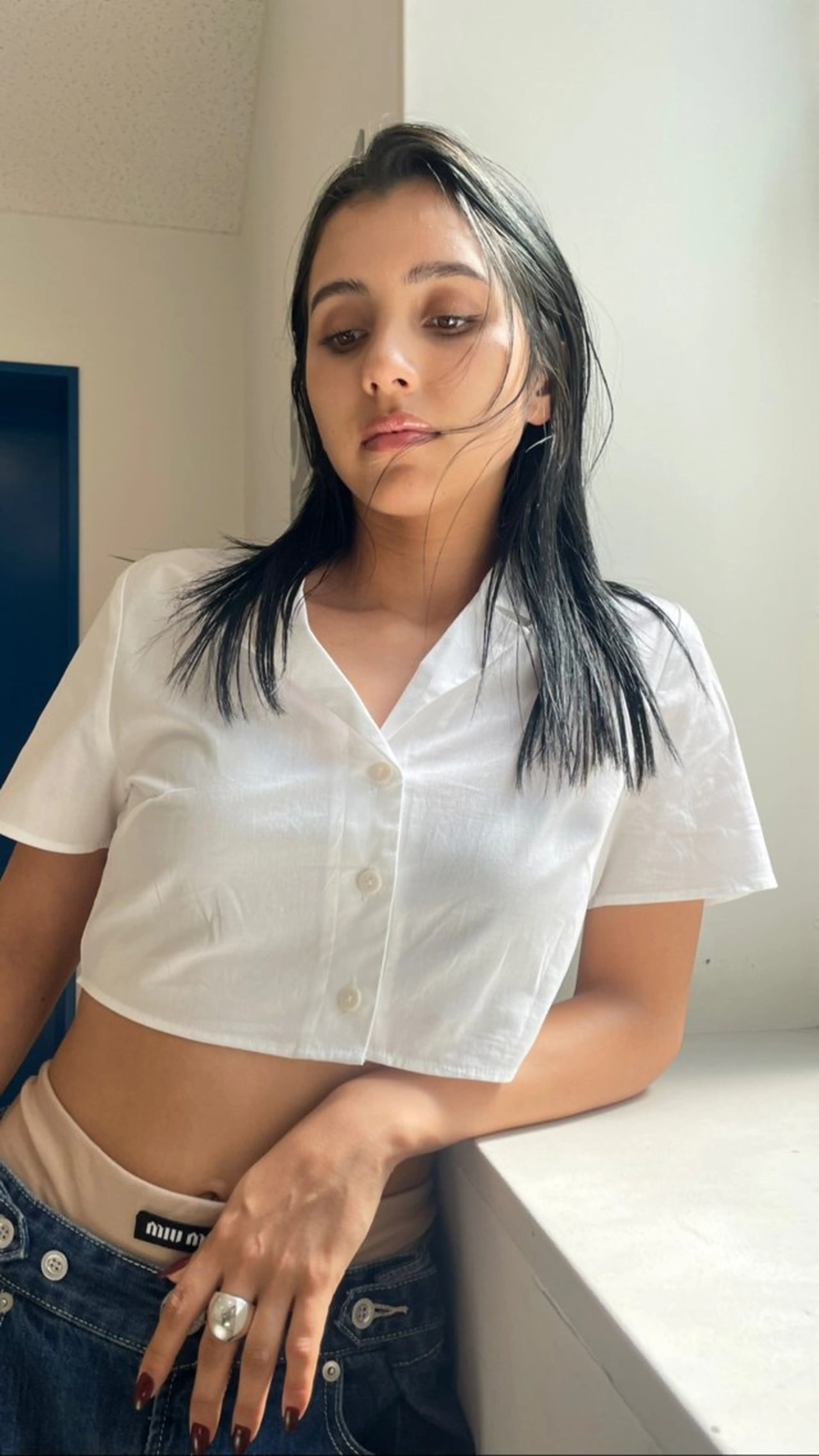 ロング 縮毛矯正 LOREN/ miuのヘアスタイル