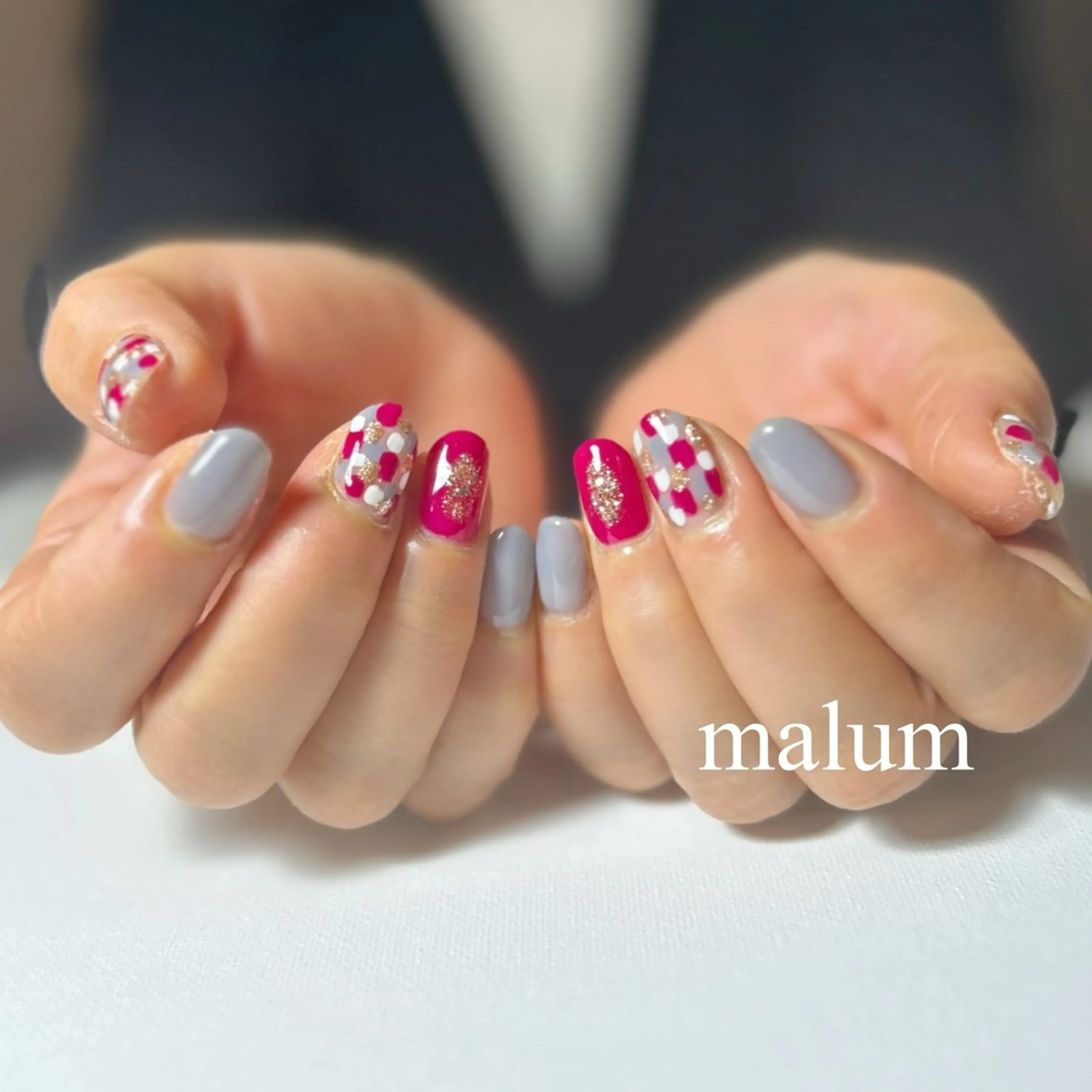 ネイル ハンドネイル malum nailのネイルデザイン