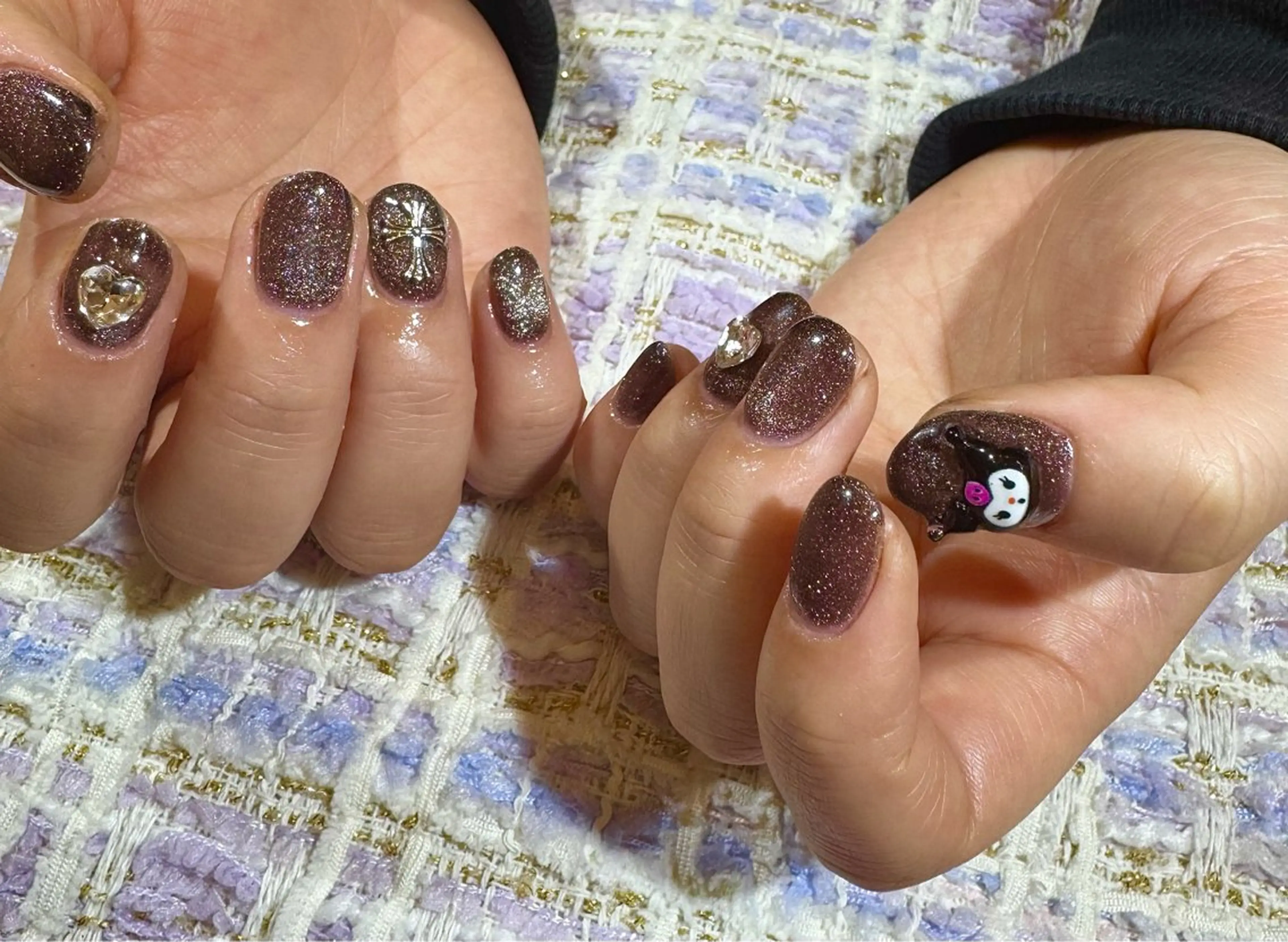 メンズ ネイル ジェルネイル マグネットネイル メンズネイル マイムネイル所属・MIMnail Jr ネイリストのネイルデザイン
