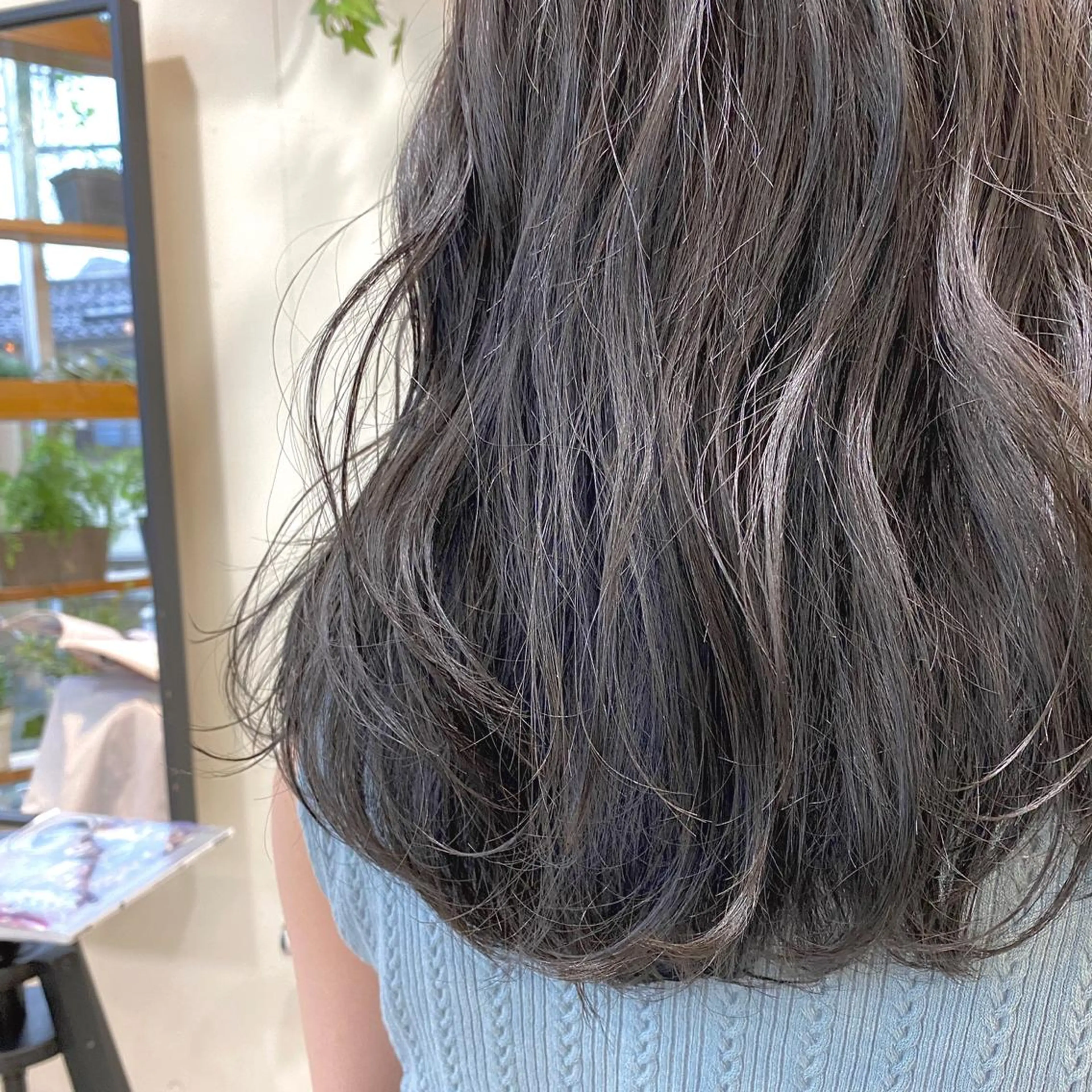 セミロング カラー ヘアアレンジ カット ヘアカラー トリートメント ヘッドスパ tane.所属・【ダメージレス施術】 【透明感】北村 拓也のヘアスタイル