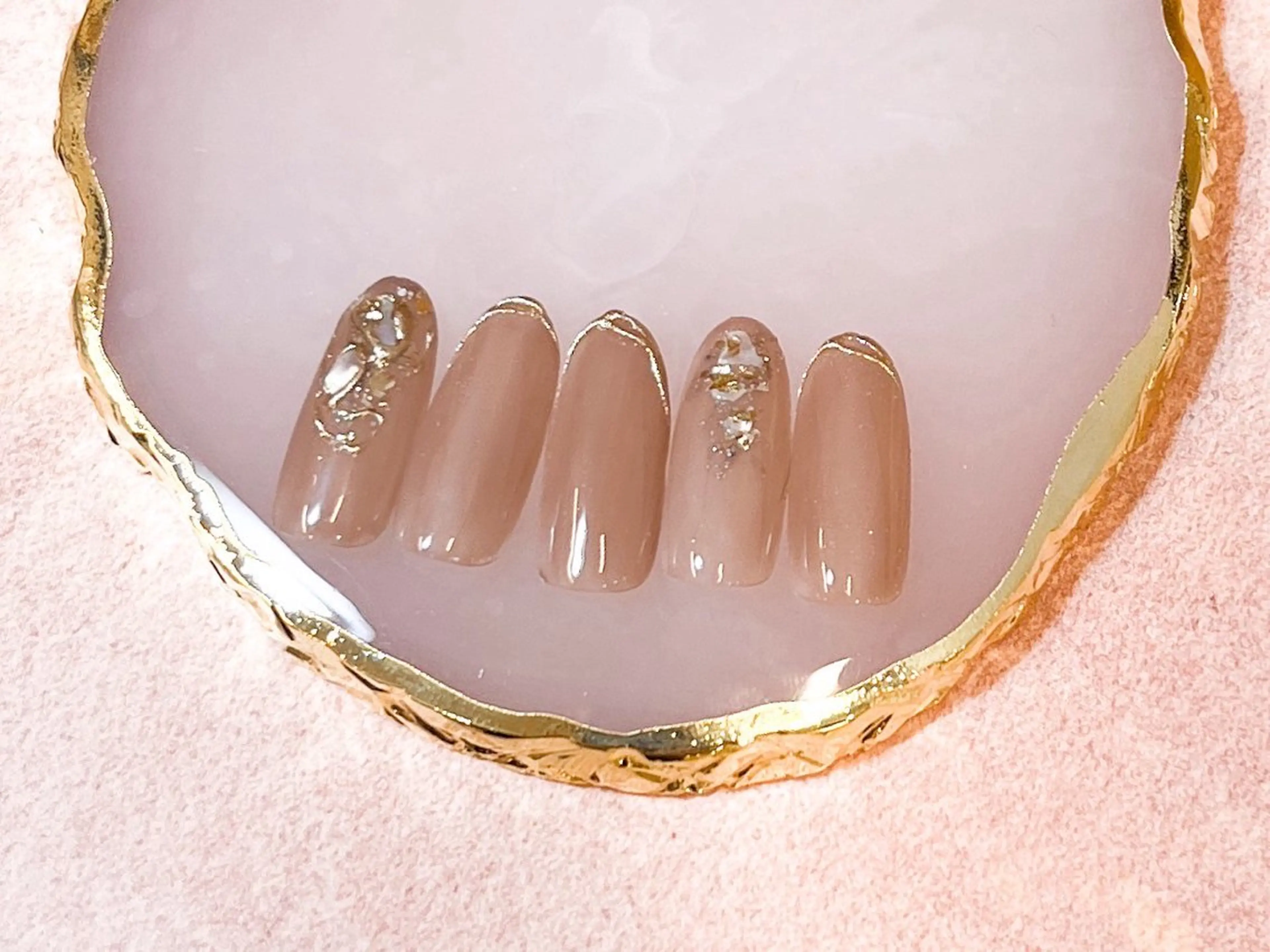 ネイル アートネイル フラッシュネイル フラワーネイル ジェルネイル ガーリー ハンドネイル Puti nailのネイルデザイン