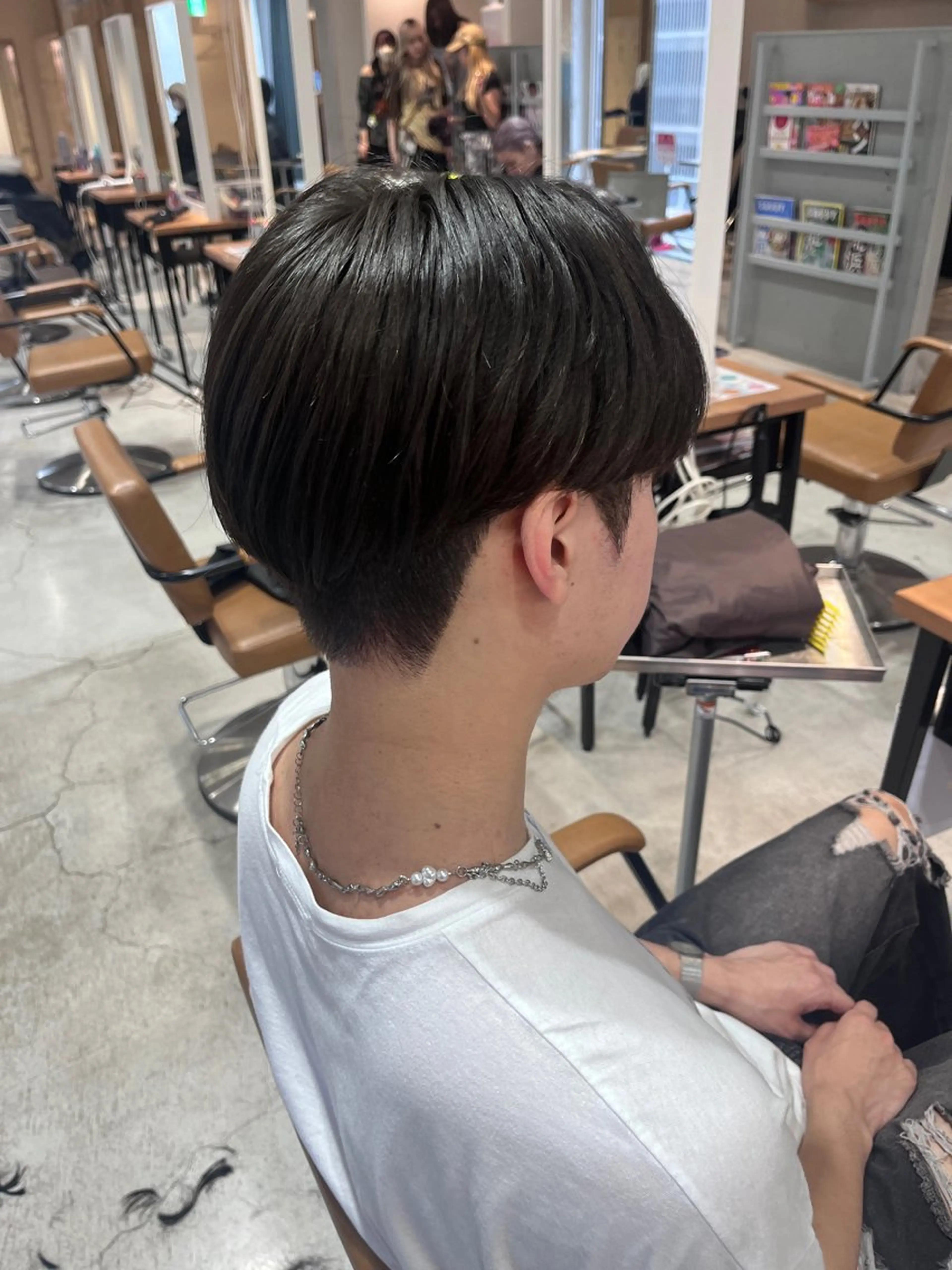 メンズ カット 大阪韓国メンズ特化 LUNAのヘアスタイル