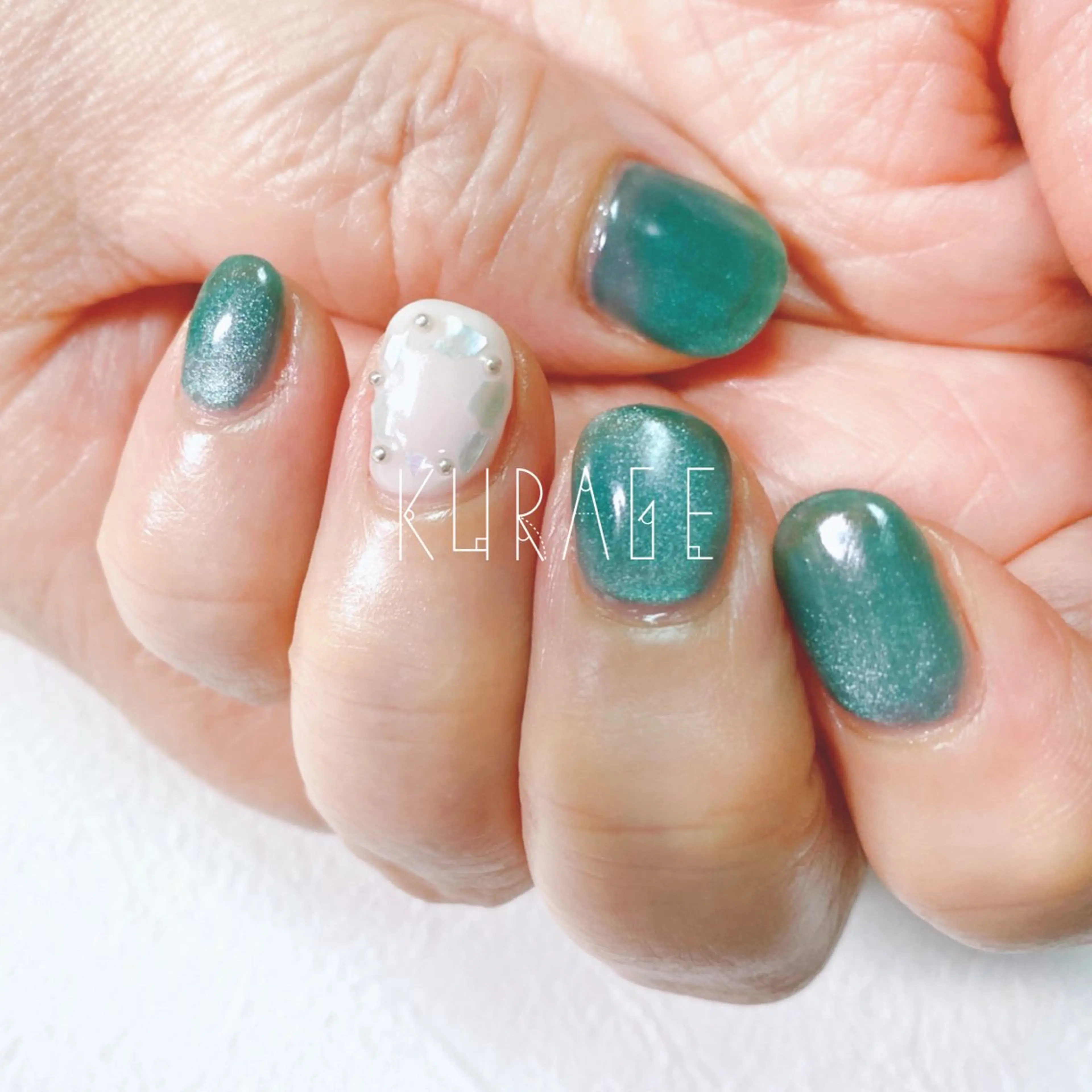 ネイル ハンドネイル private salon 海月のネイルデザイン