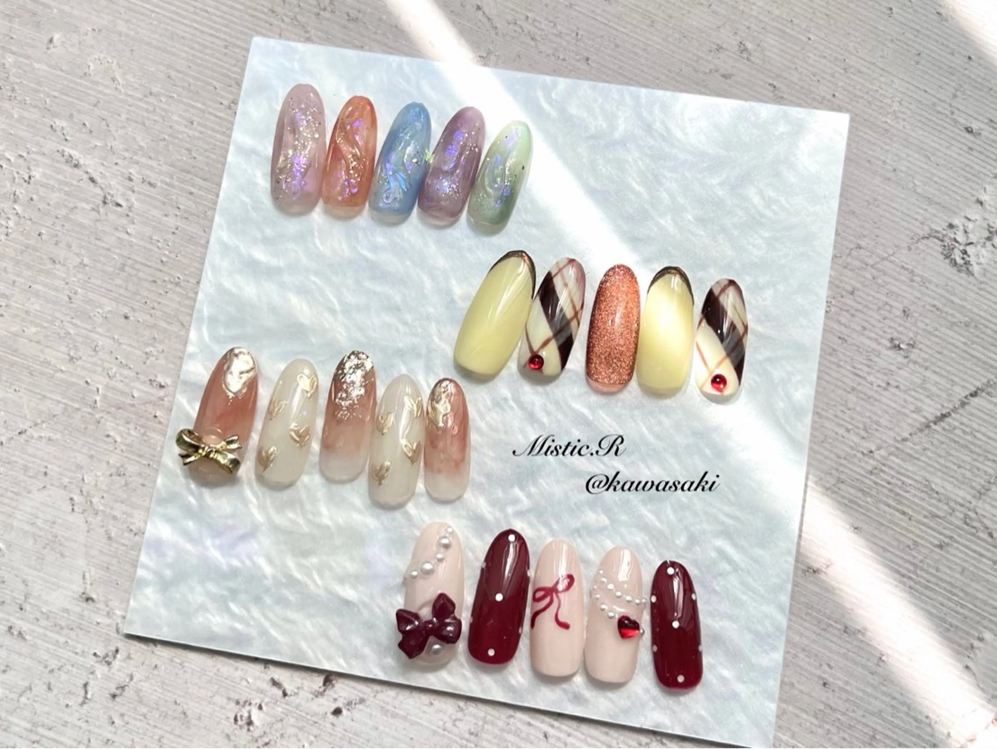 ネイル ハンドネイル Mistic.R 安藤のネイルデザイン
