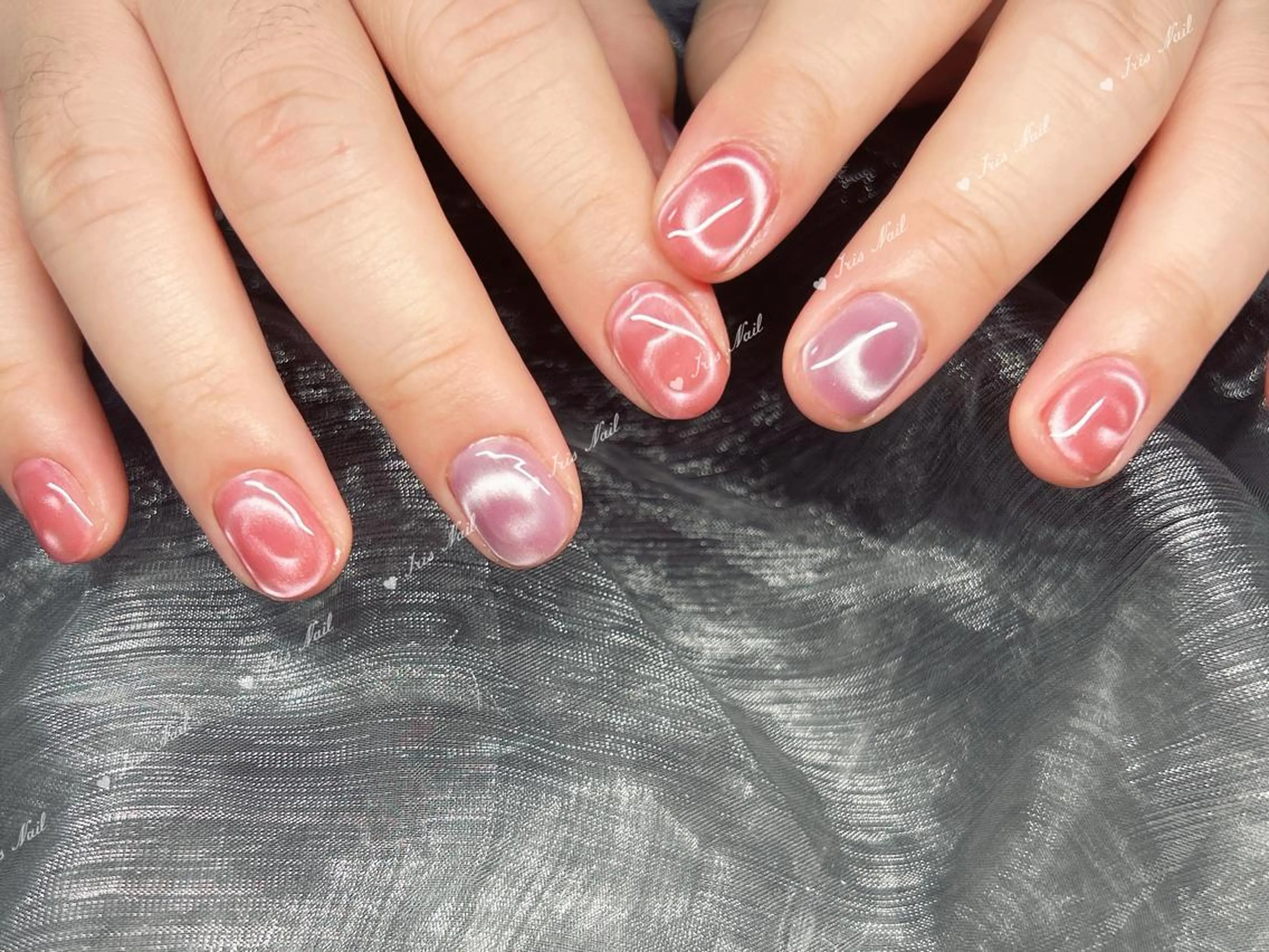 ネイル マグネットネイル ハンドネイル ハンドケア IRIS NAIL大塚のネイルデザイン