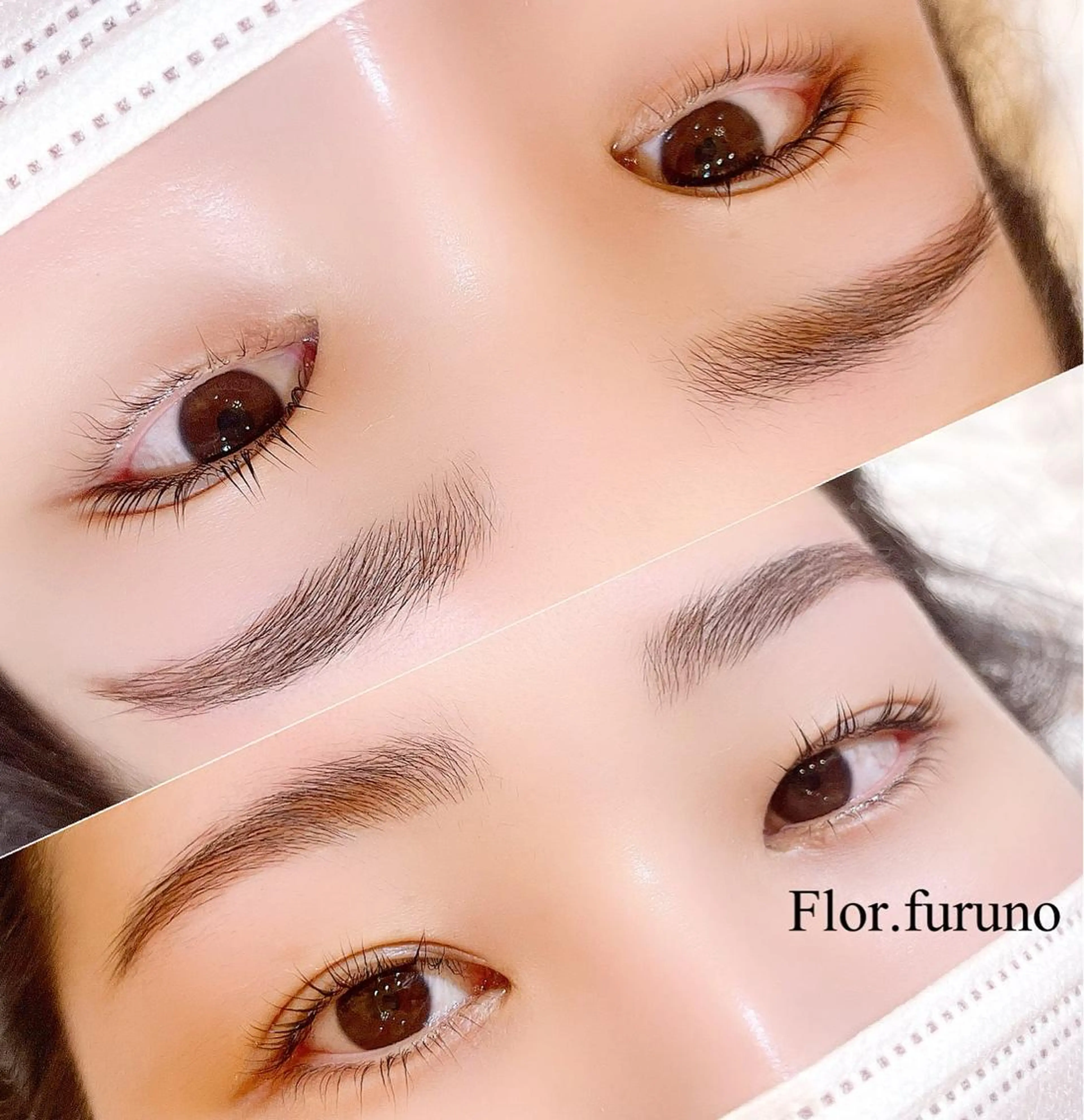 マツエク・マツパ アイブロウ パリジェンヌラッシュリフト マツパ Flor上大岡 ＊フルノ リナ＊のマツエク・マツパデザイン