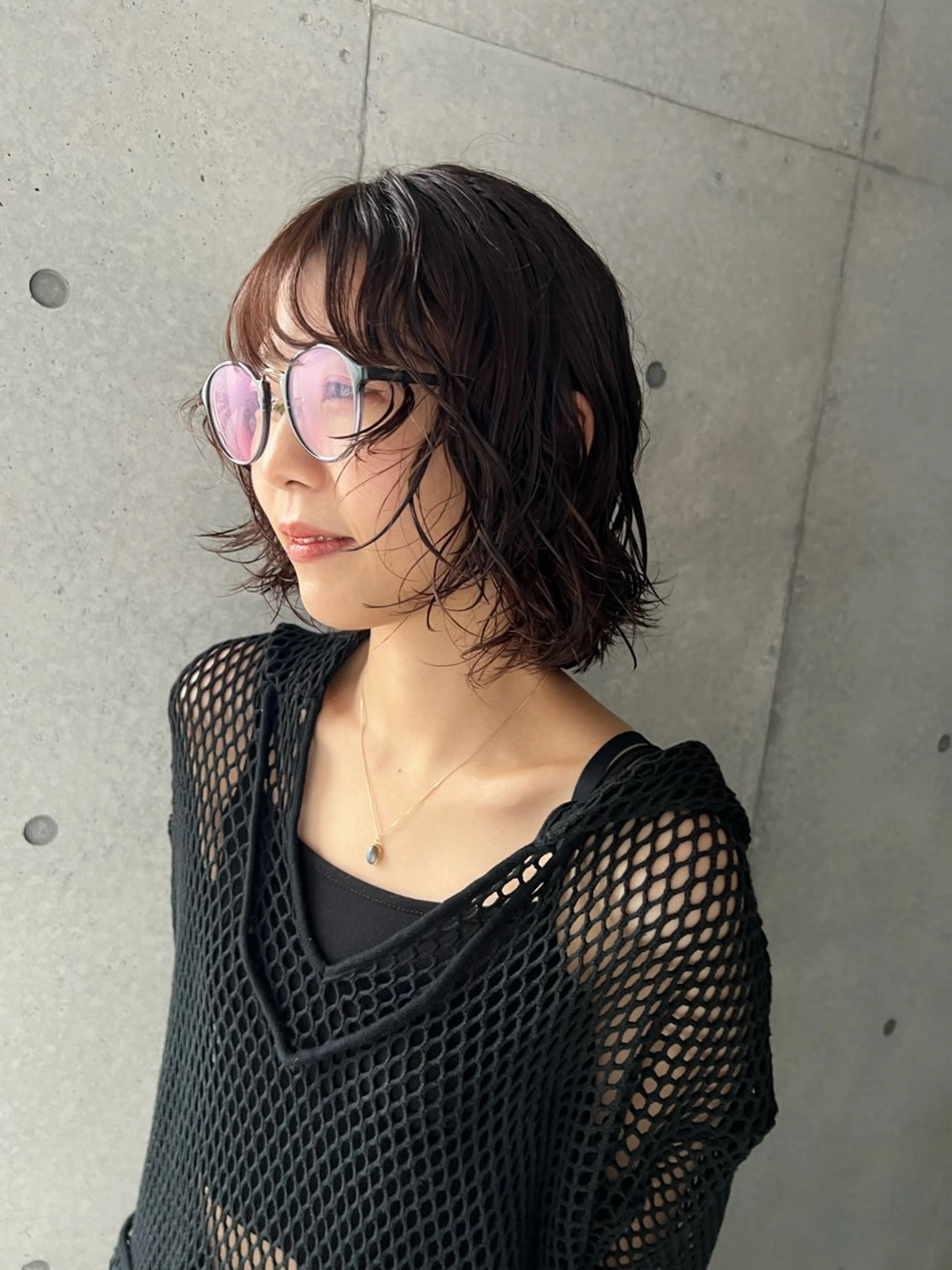 ショート パーマ ボブ 伸ばしかけ カット パーマ トリートメント sakoda shunkiのヘアスタイル