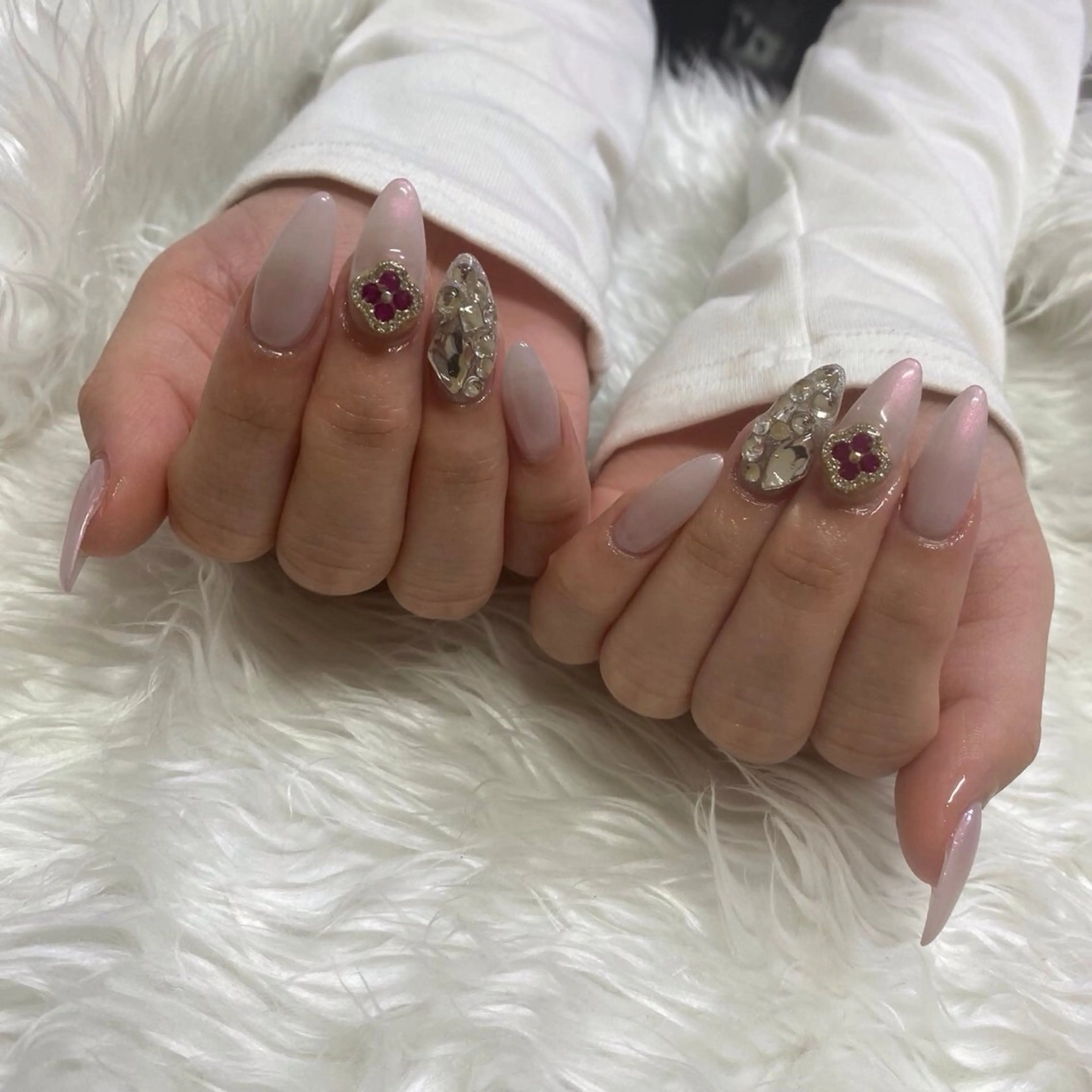 ネイル ハンドネイル Plumeria Ashily大宮のネイルデザイン