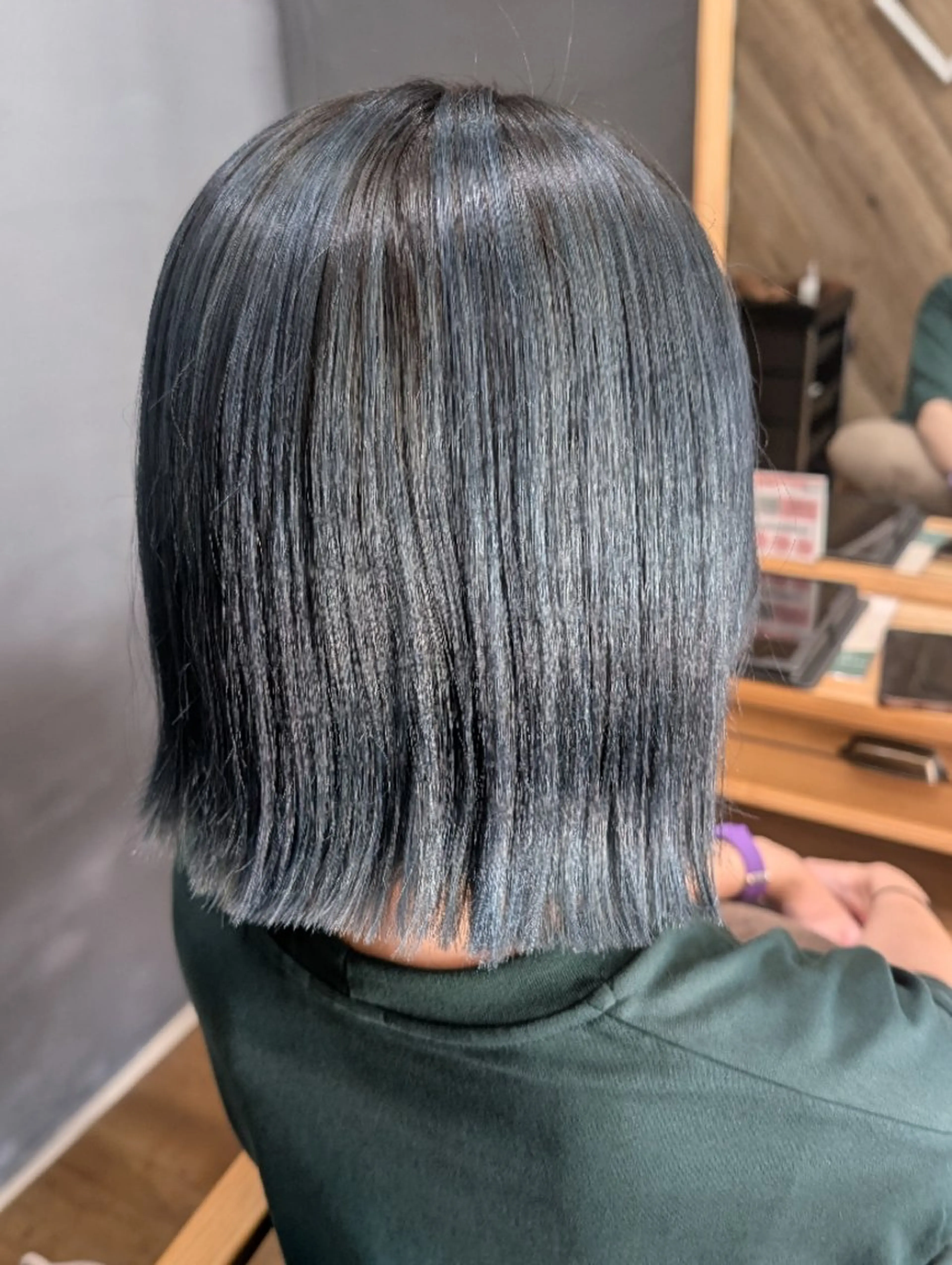 ミディアム カット ヘアカラー トリートメント うる艶☆かわいい ✧亜美︎✧我孫子のヘアスタイル