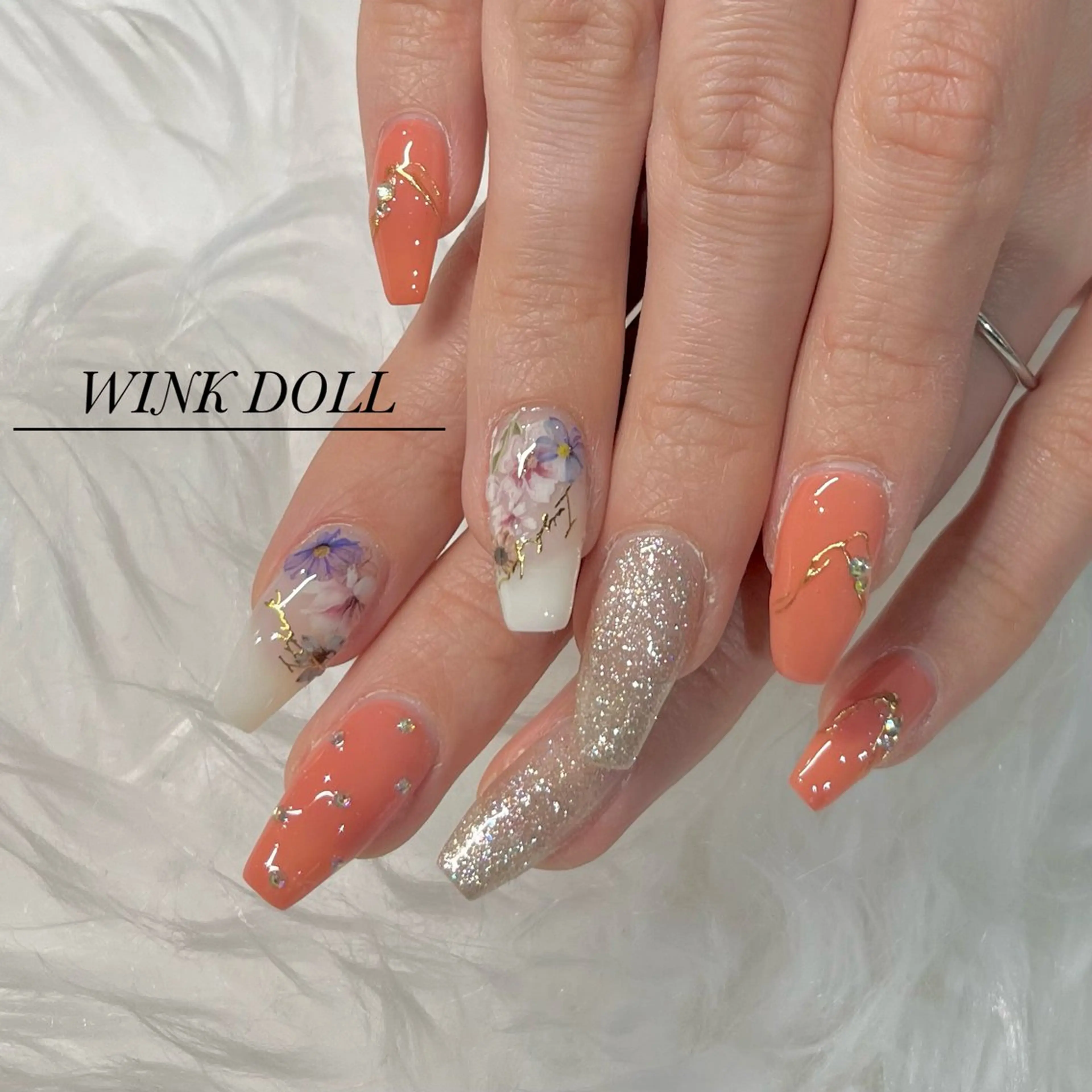 ネイル WINK DOLL 🌹MARIのネイルデザイン