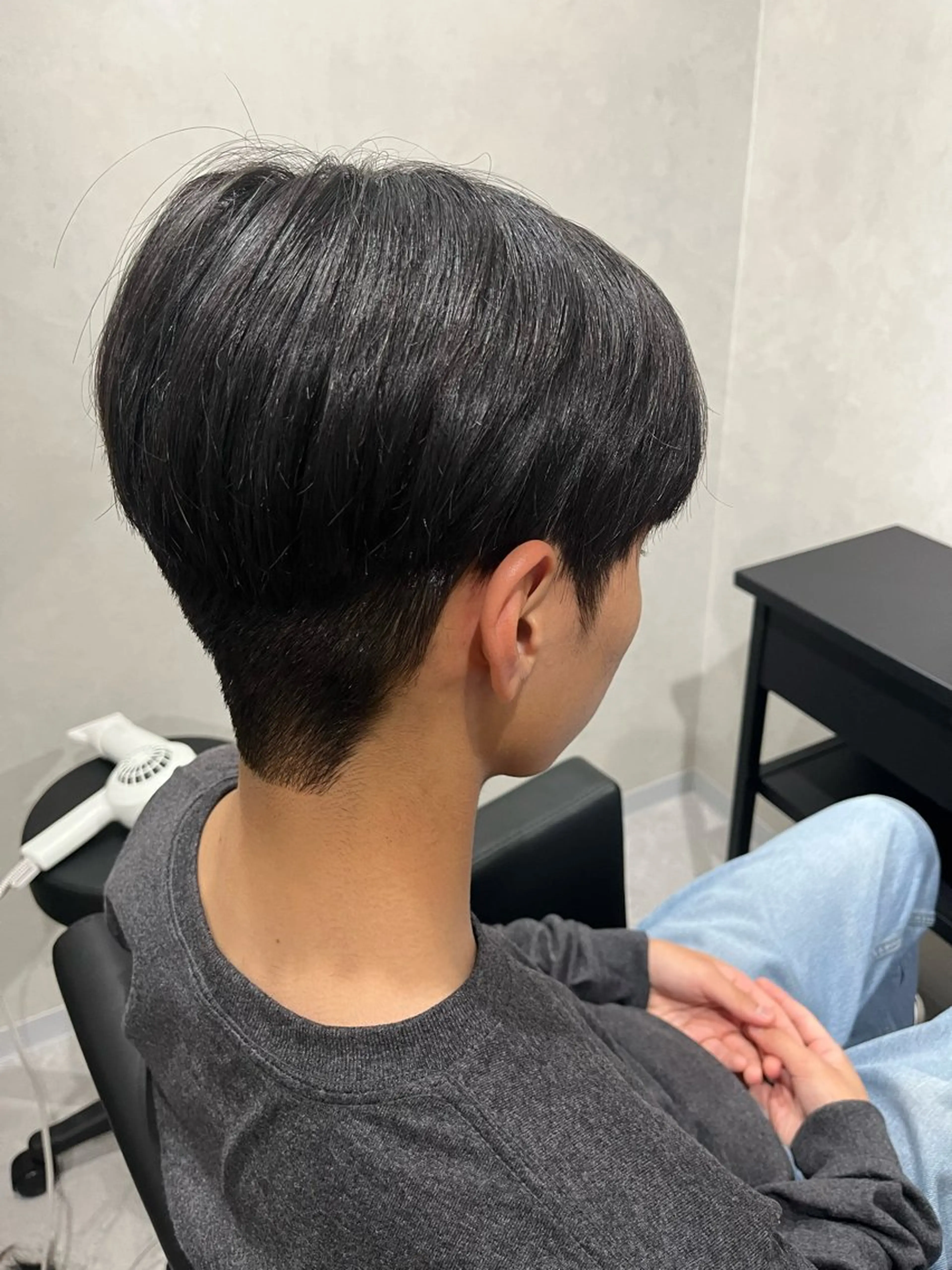 メンズ カット 大阪韓国メンズ特化 LUNAのヘアスタイル