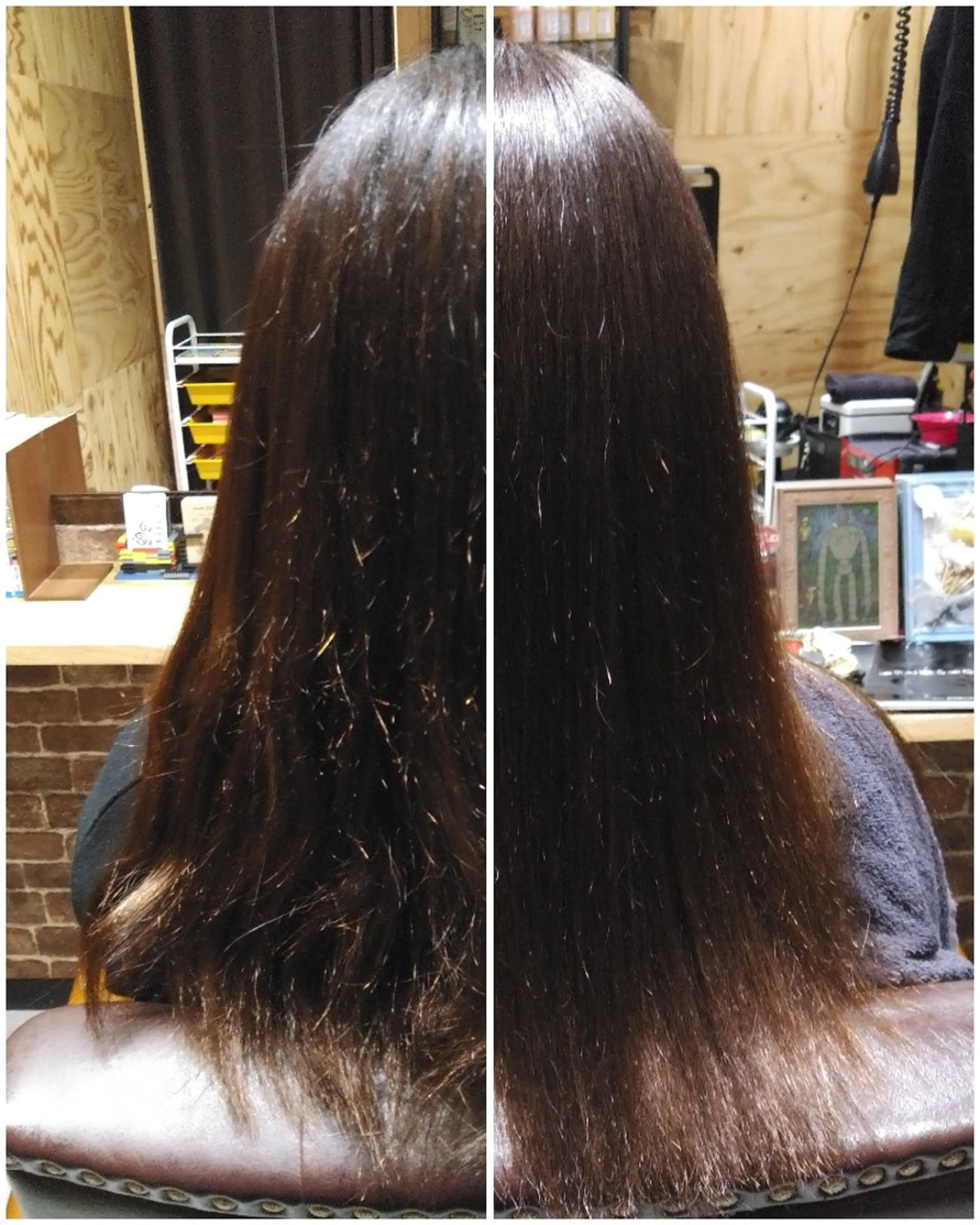 ハイダメージ毛＆ブリーチ毛を綺麗にする髪質改善ストレートの写真