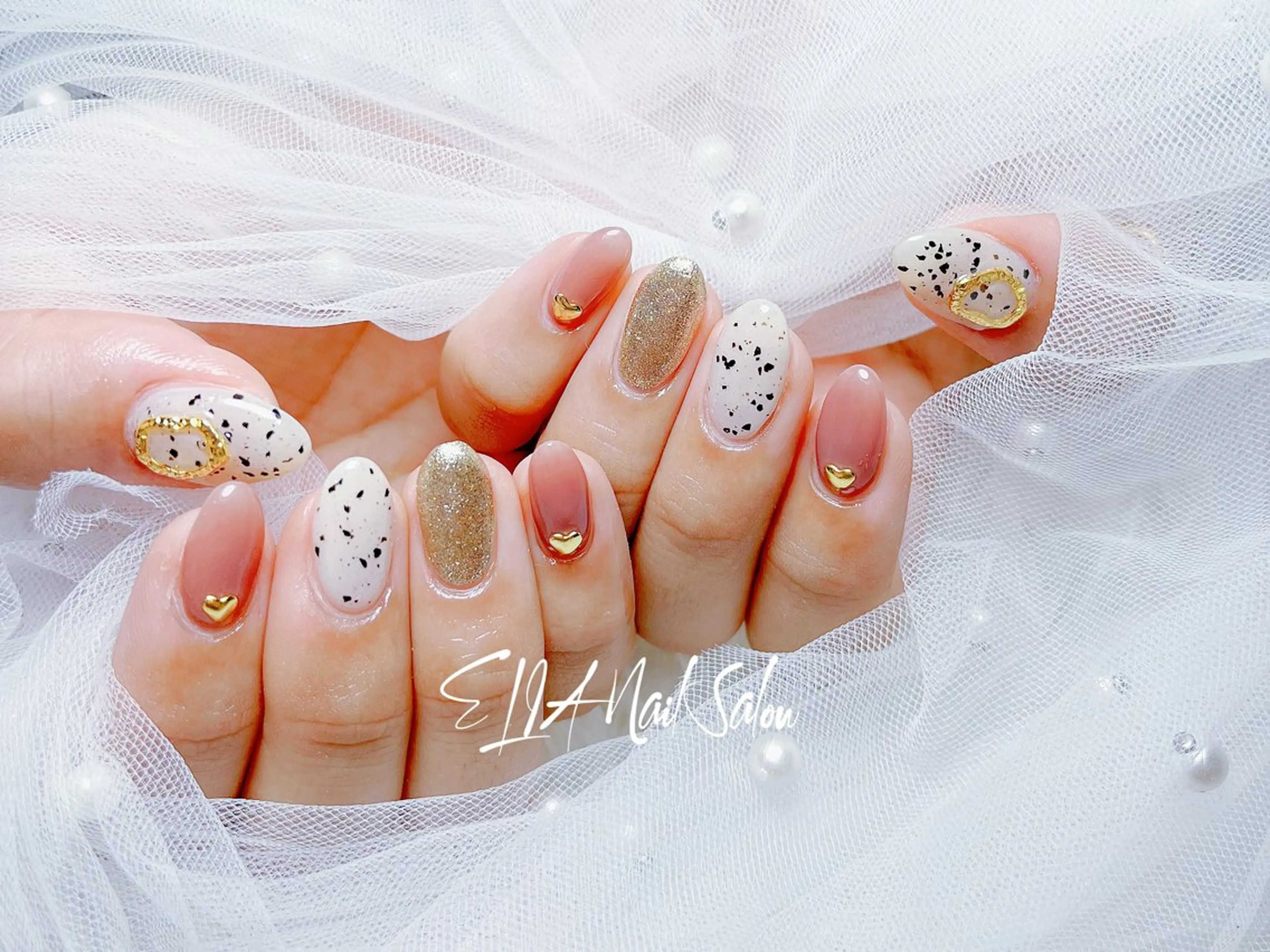ミディアム ELIA【エリア】 nailsalonのネイルデザイン