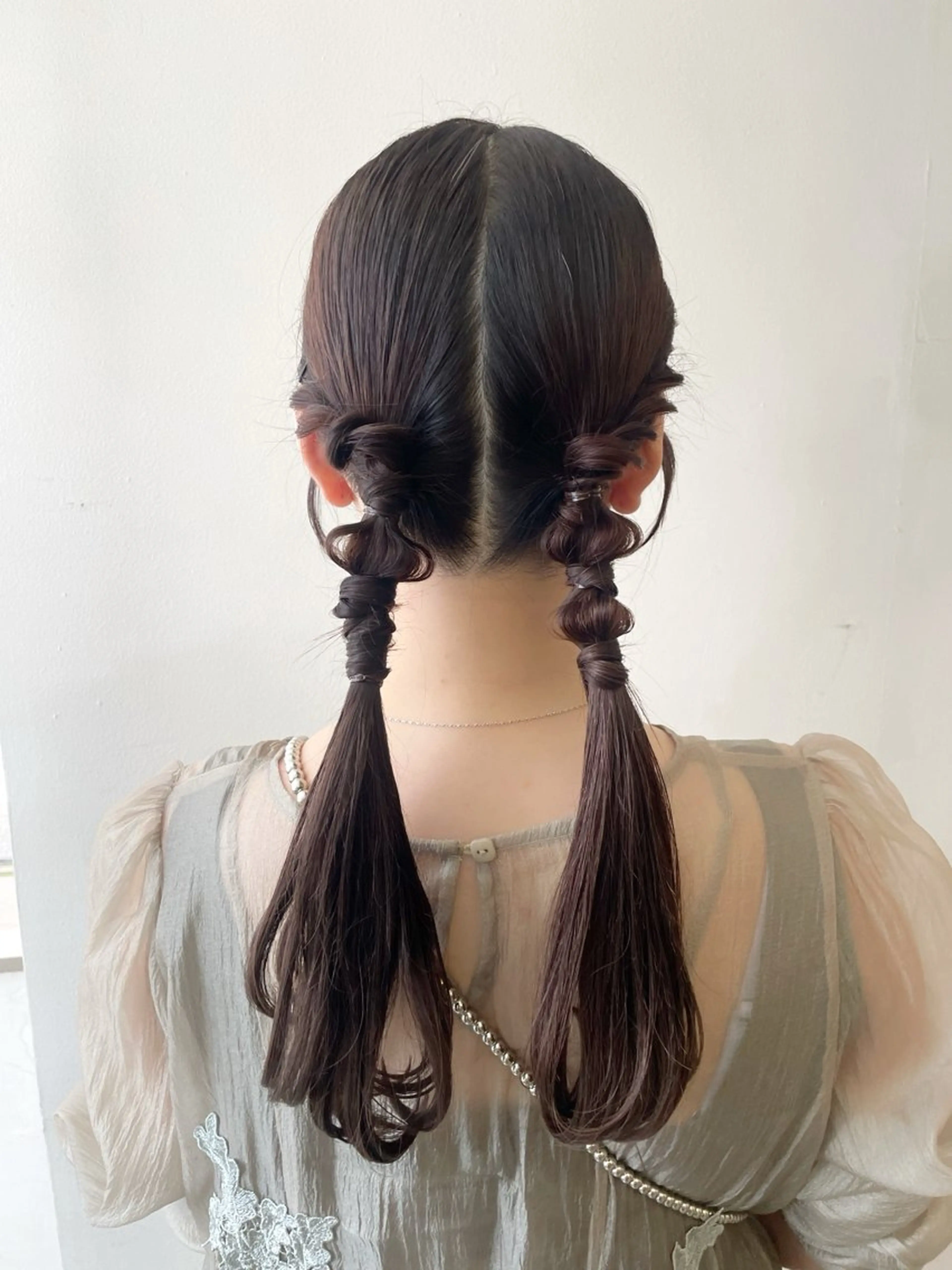 ロング カラー ヘアセット Hair Salon BOTTOMS所属・✨透明感ケアカラー✨ 長野ゆきなのヘアスタイル