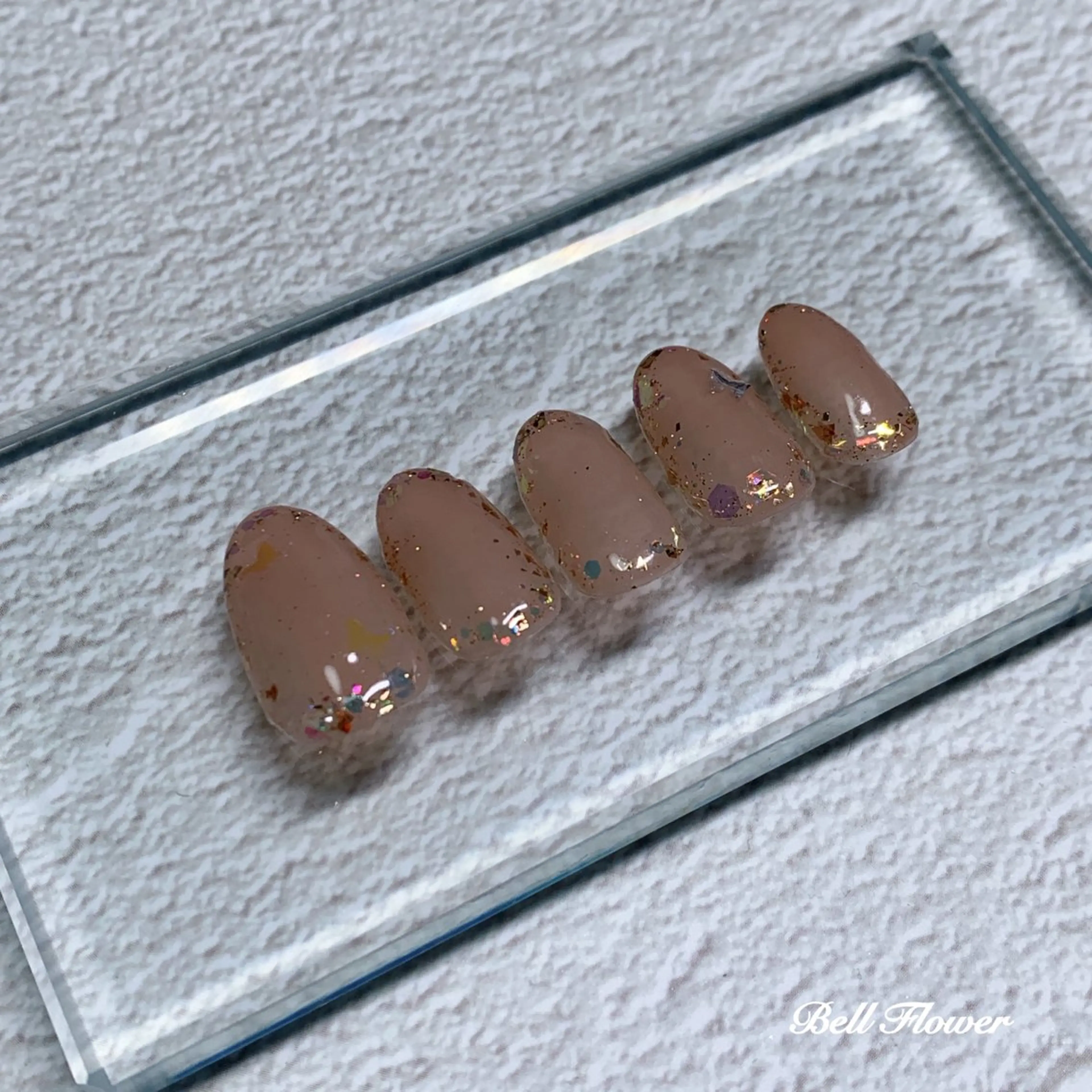 ネイル ハンドネイル Bell Flowerのネイルデザイン
