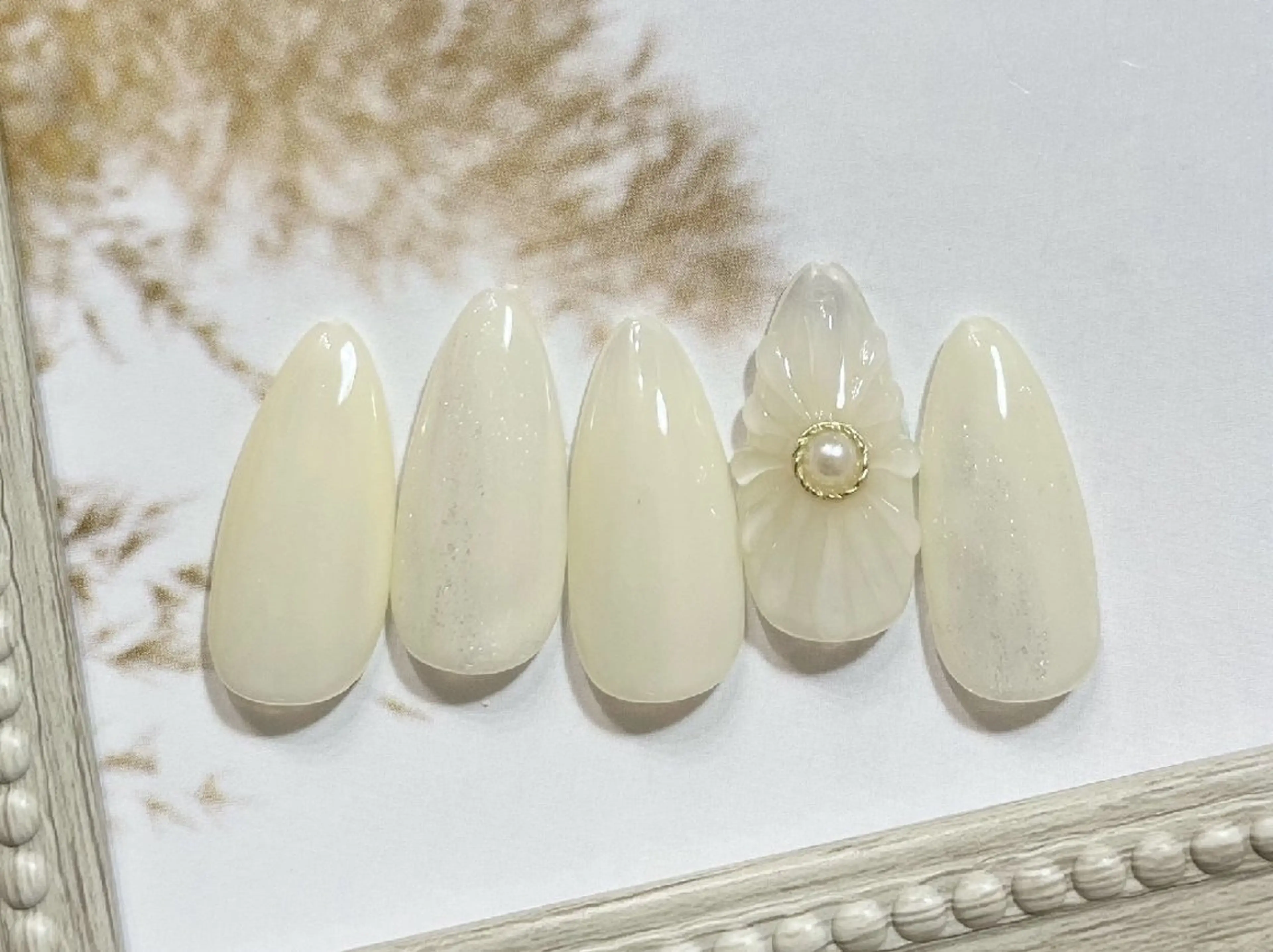 ネイル オフィスネイル 夏ネイル ハンドネイル Nailsalon Merci東中野のネイルデザイン