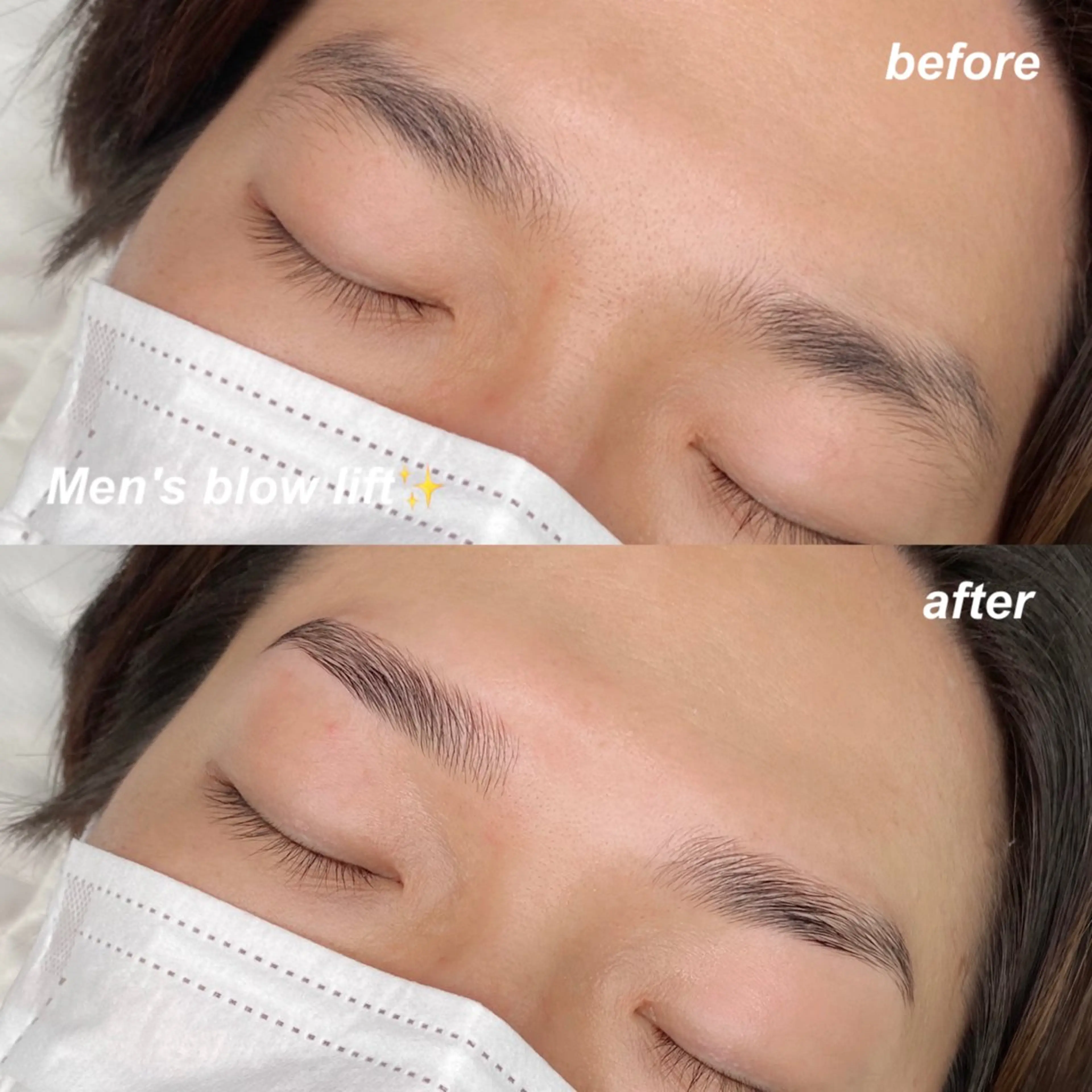 アイブロウ メンズアイブロウ BEMOA eyelash&eyebrow所属・BEMOA 藤本 毬のマツエク・マツパデザイン