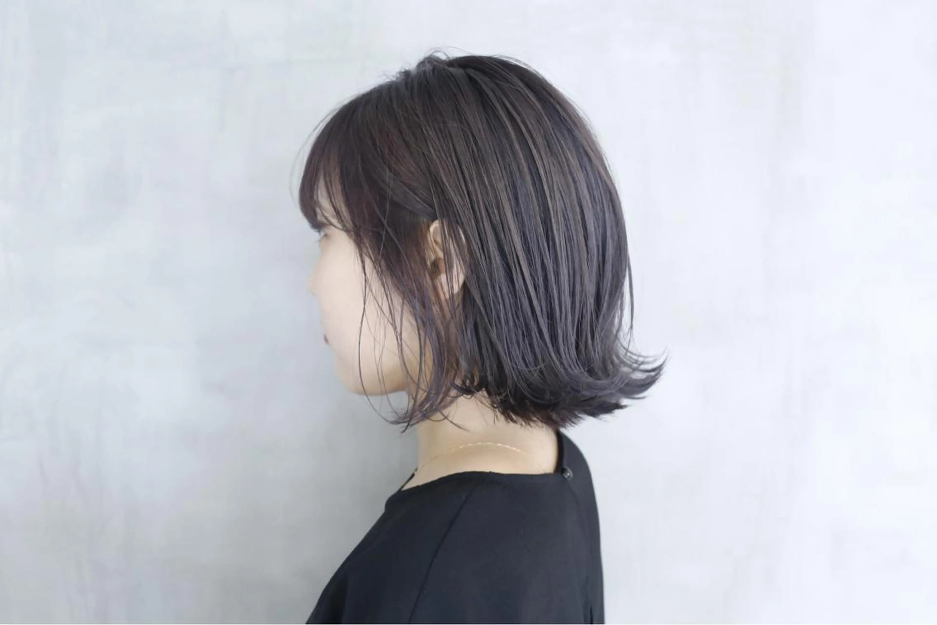 ミディアム カラー ダブルカラー グレージュ ill.所属・ill［イル］大須 ダブルカラー髪質改善のヘアスタイル