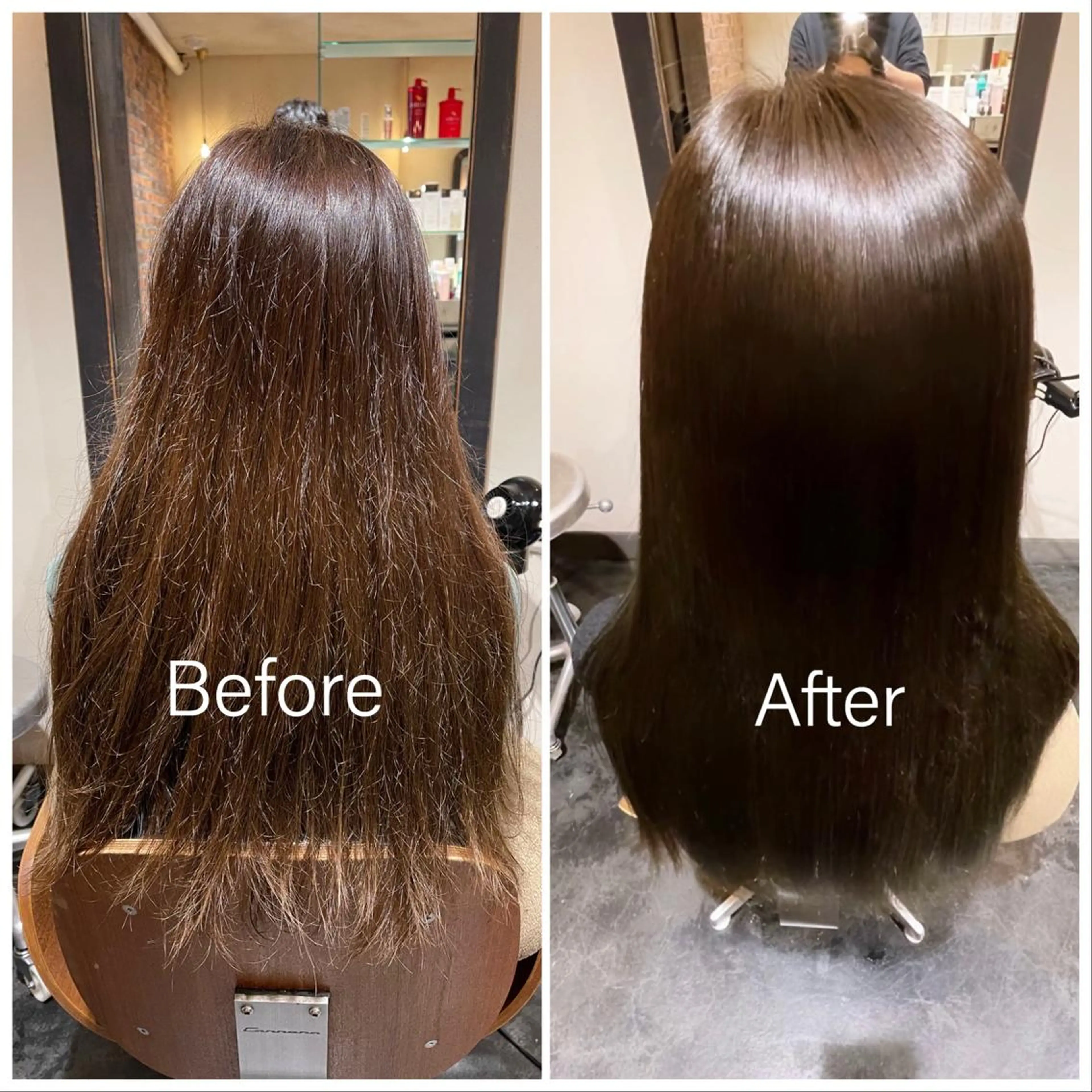 ロング パーマ ストレートパーマ 泉 堅也のヘアスタイル