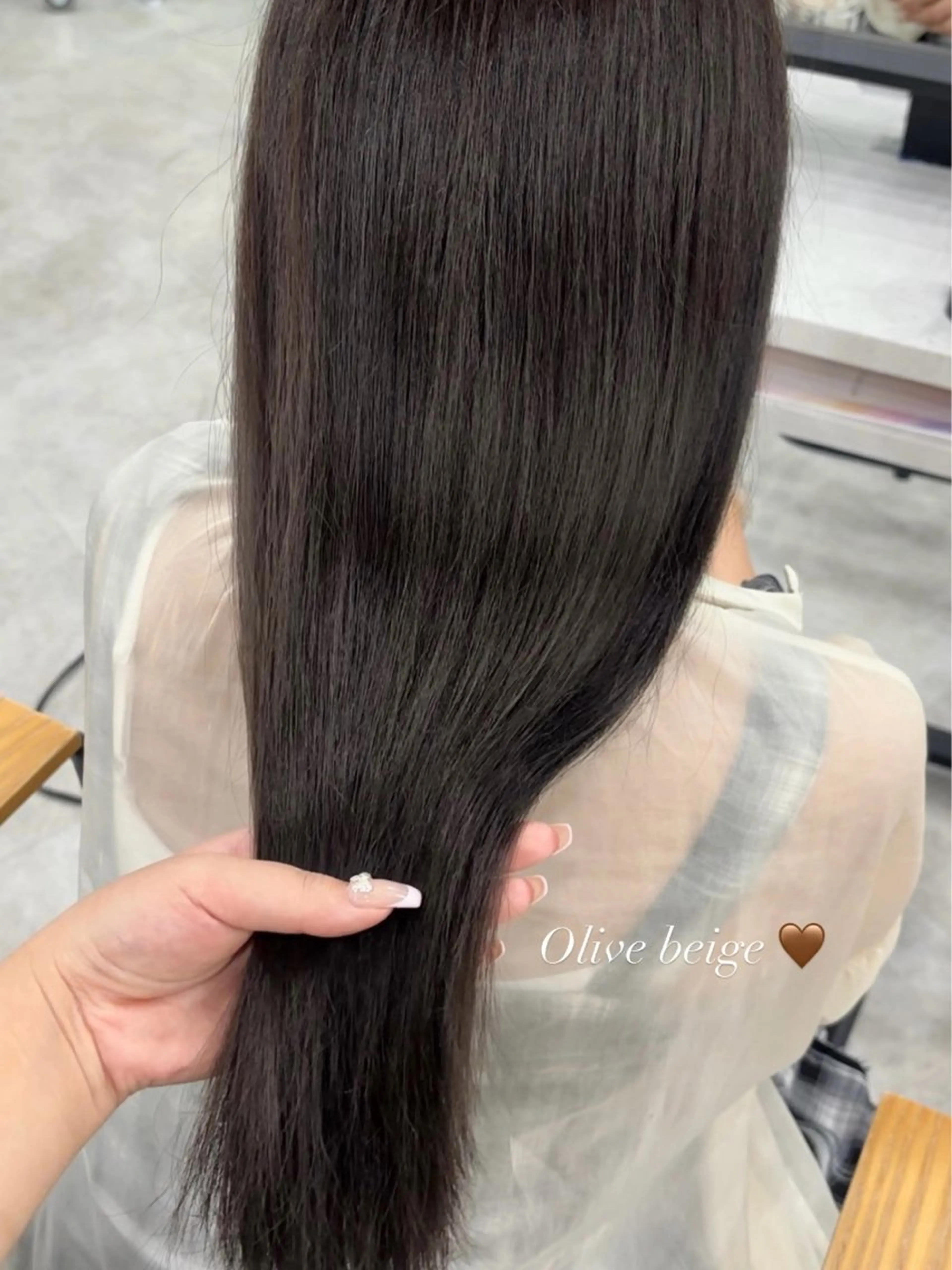 ロング カラー ヘアカラー トリートメント francesca.所属・髪質改善 /韓国ヘア ひなた🎀🤍のヘアスタイル