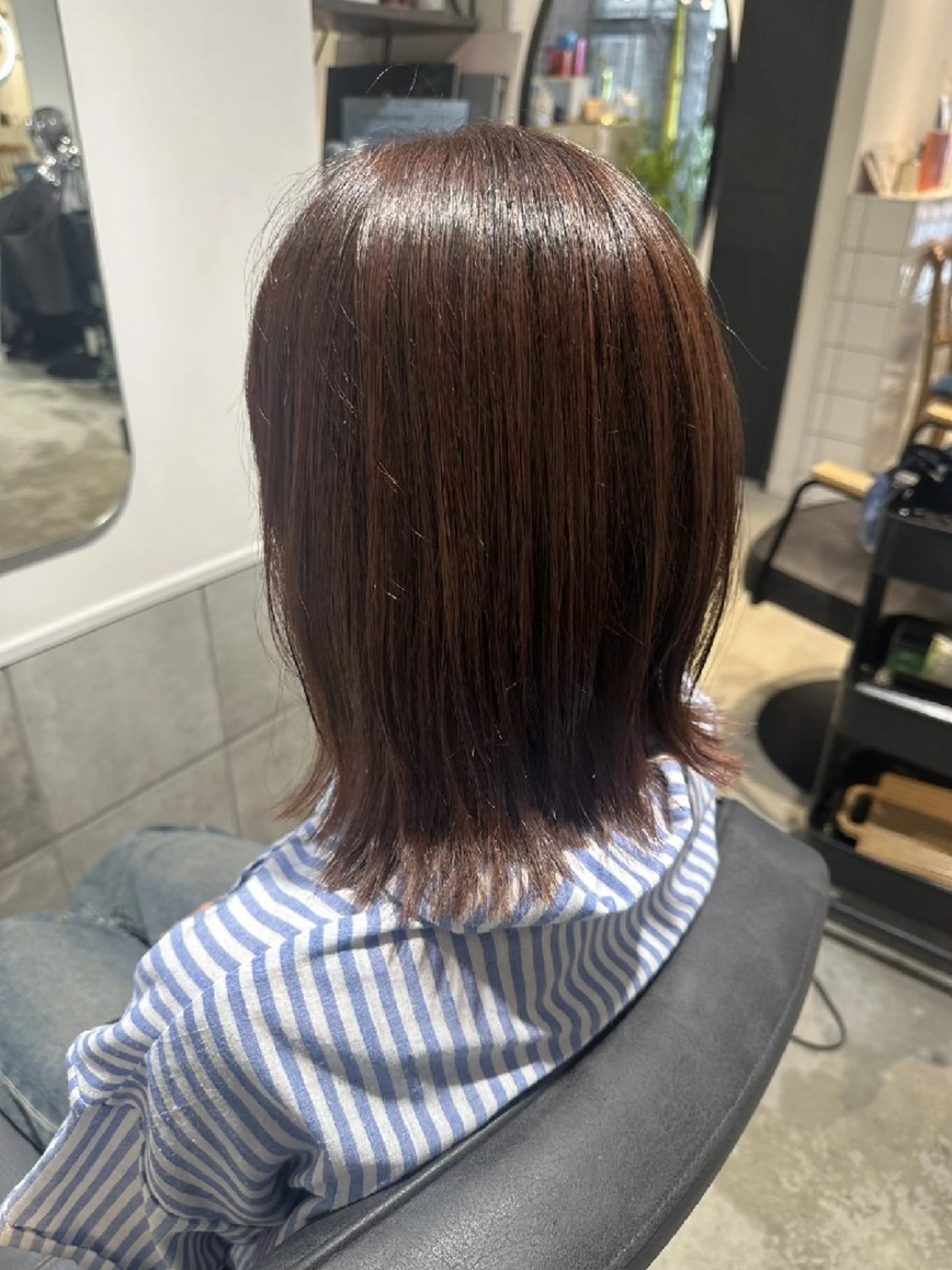カラー ミディアム grace by neolive 大倉山店所属・あまがい はるのヘアスタイル