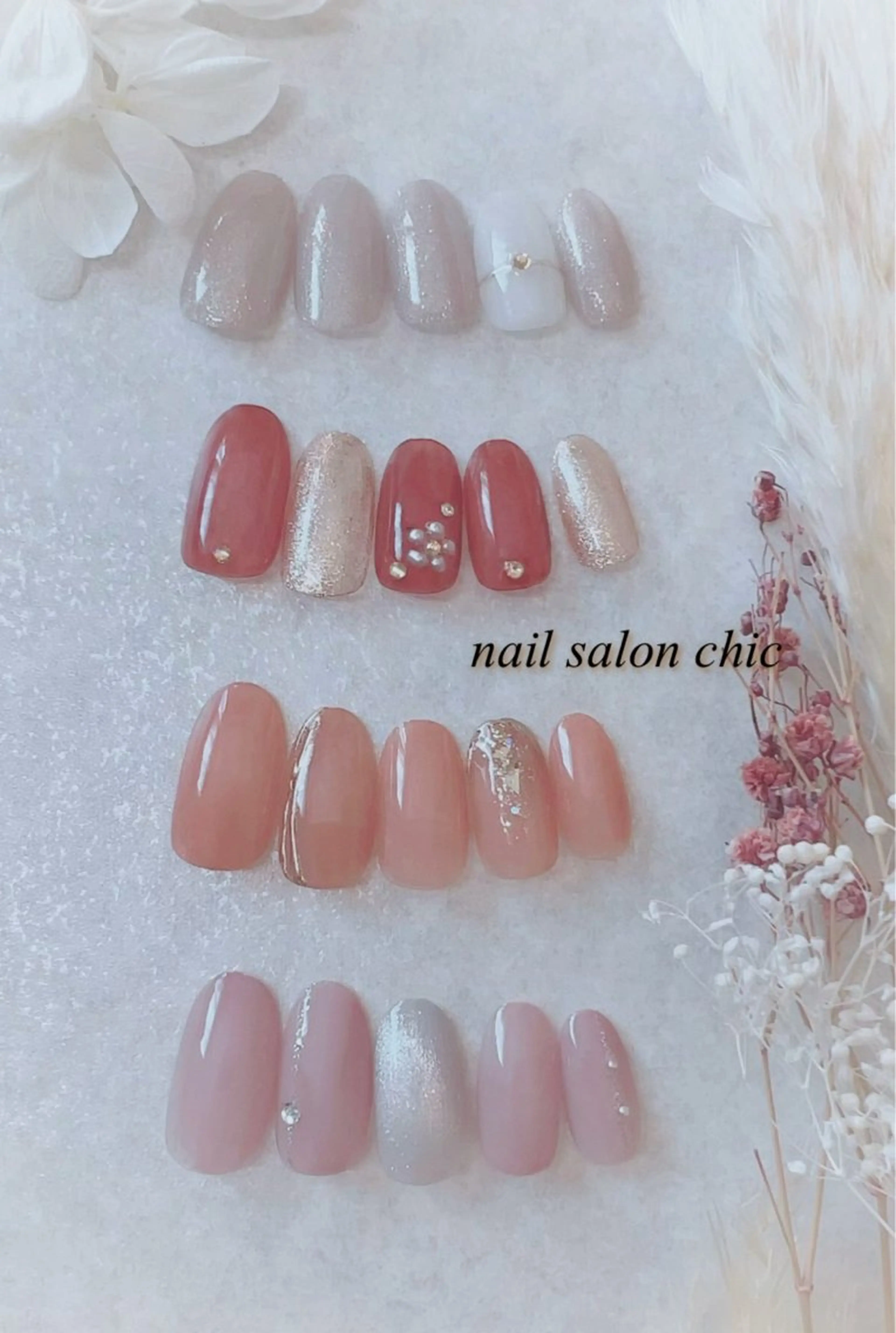 ネイル ハンドネイル nail salon chicのネイルデザイン