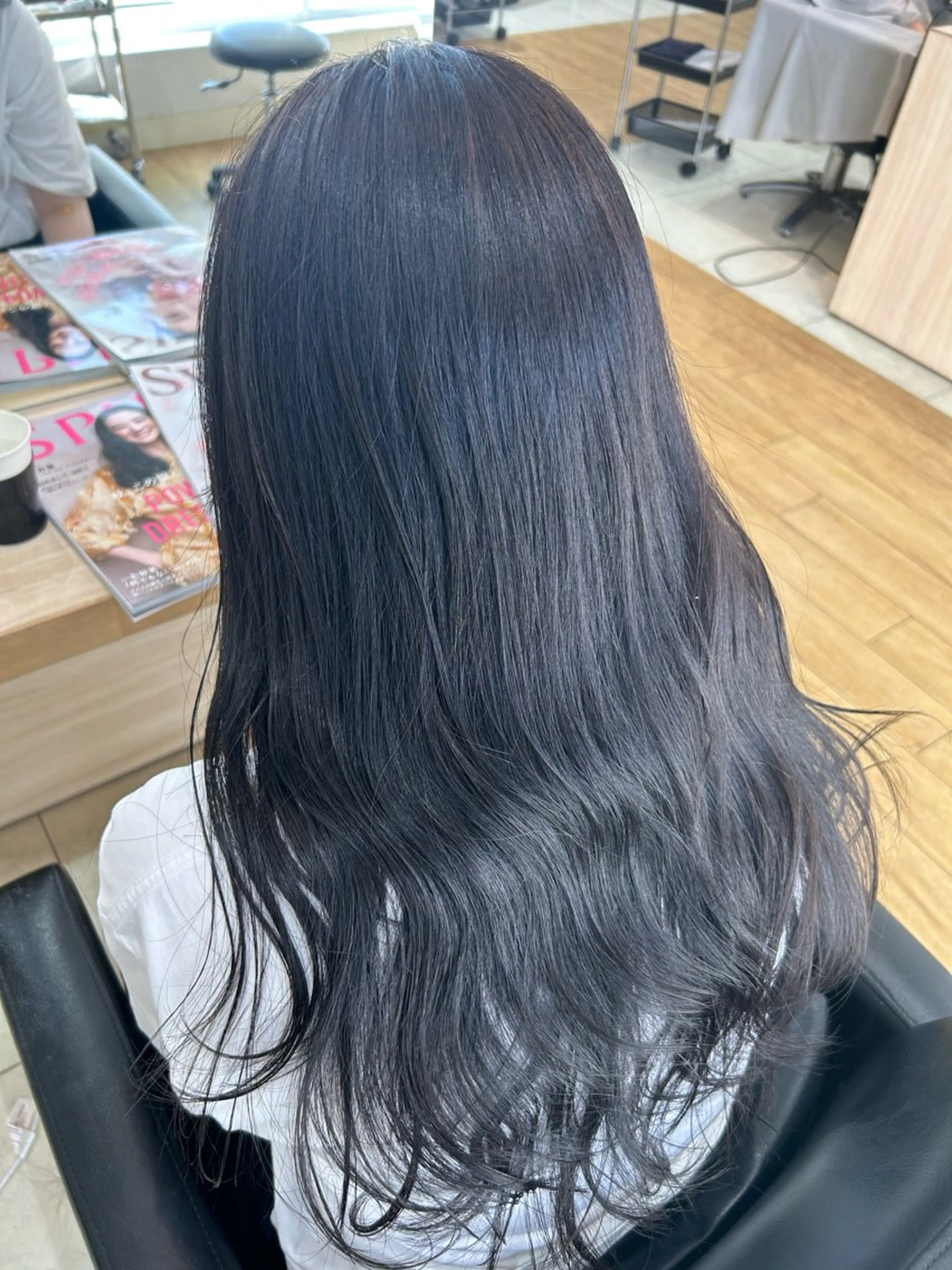ロング カラー 似合わせカット 松尾 乾伸のヘアスタイル