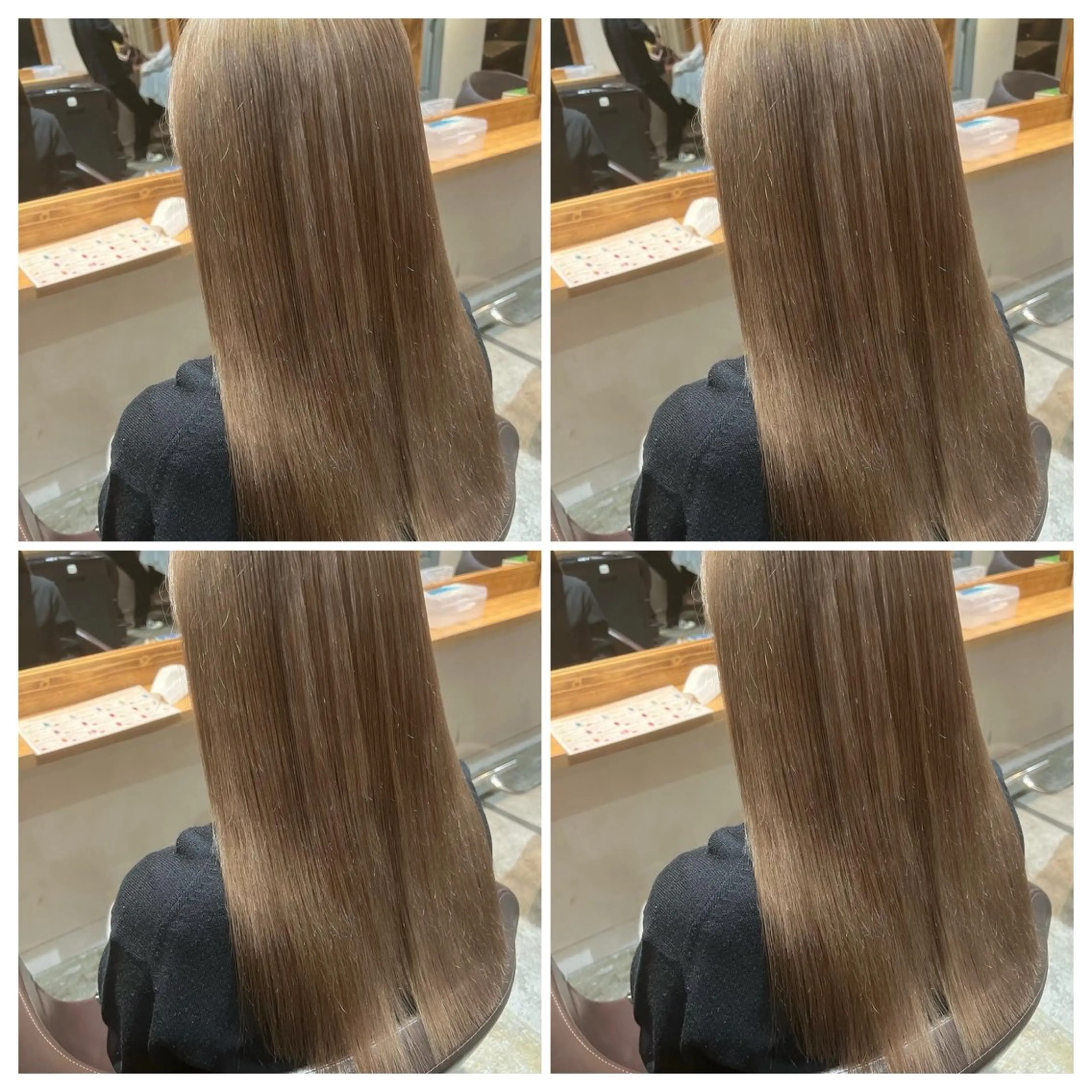 ロング カラー 韓国ヘア髪質改善♦️ 渡部 快吏のヘアスタイル