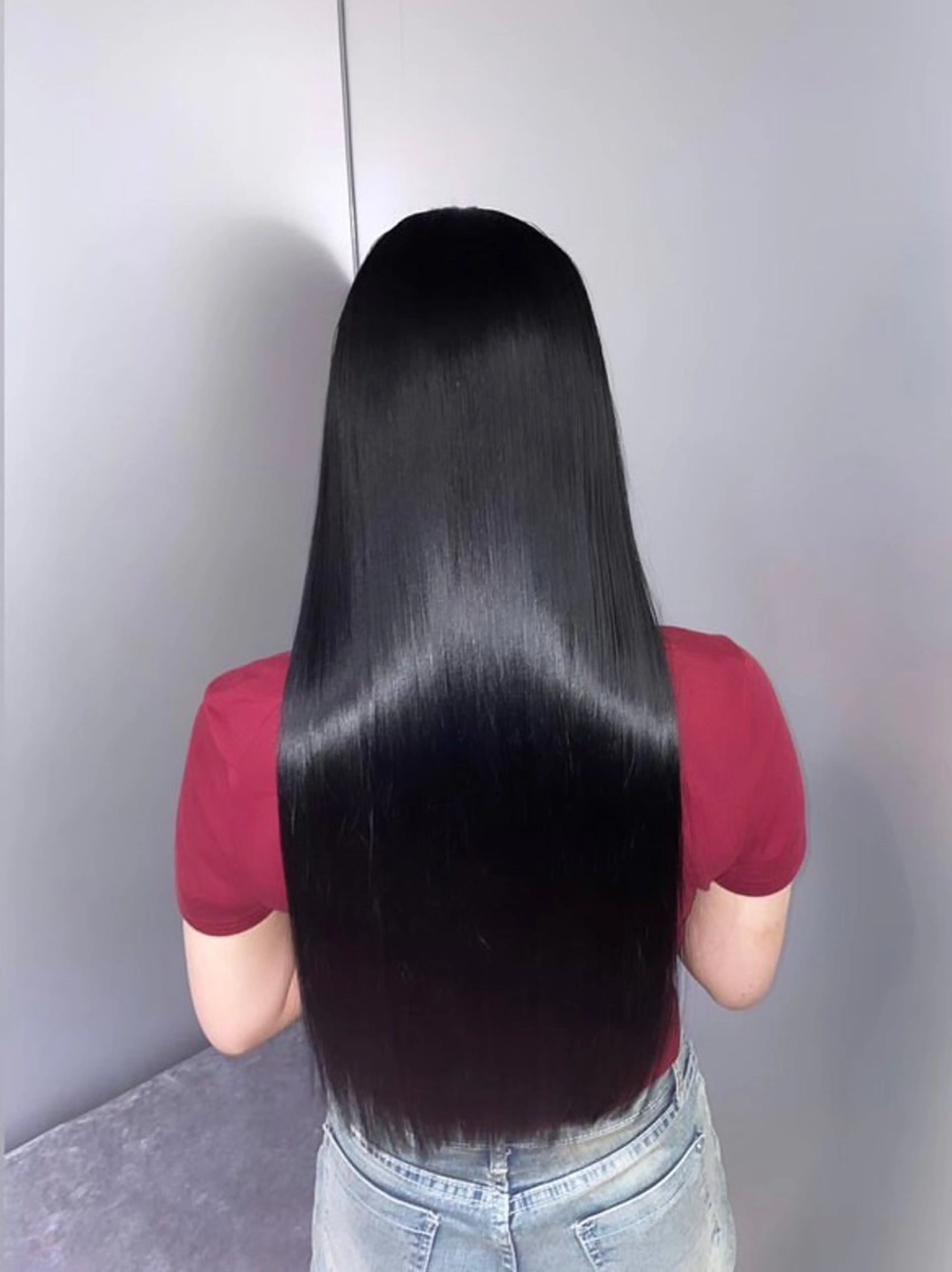 ロング カラー ヘアカラー トリートメント 韓国レイヤー/ ハッシュカットひかるのヘアスタイル