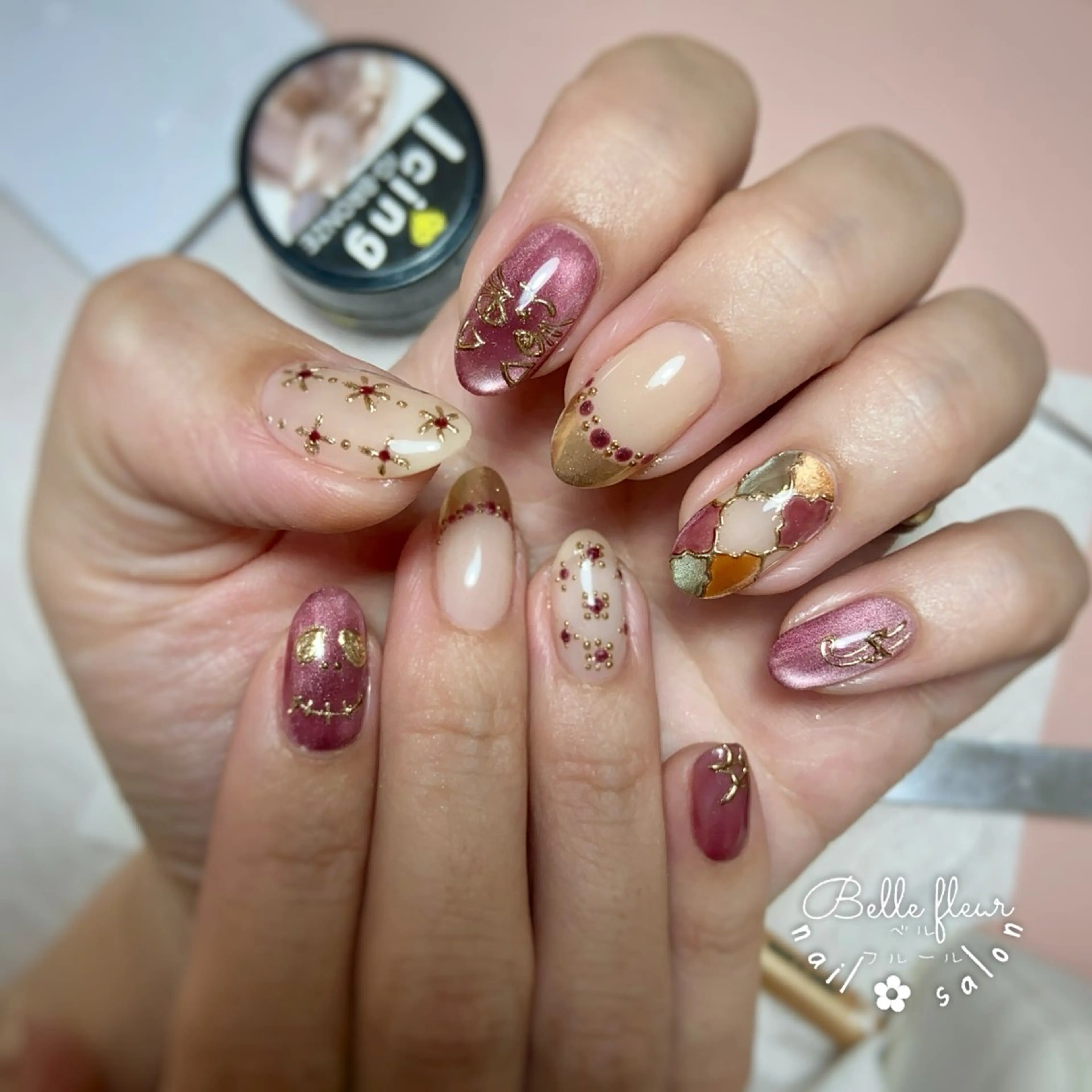 ネイル ハロウィン ハンドネイル ﾈｲﾙｻﾛﾝ Bellefleurのネイルデザイン
