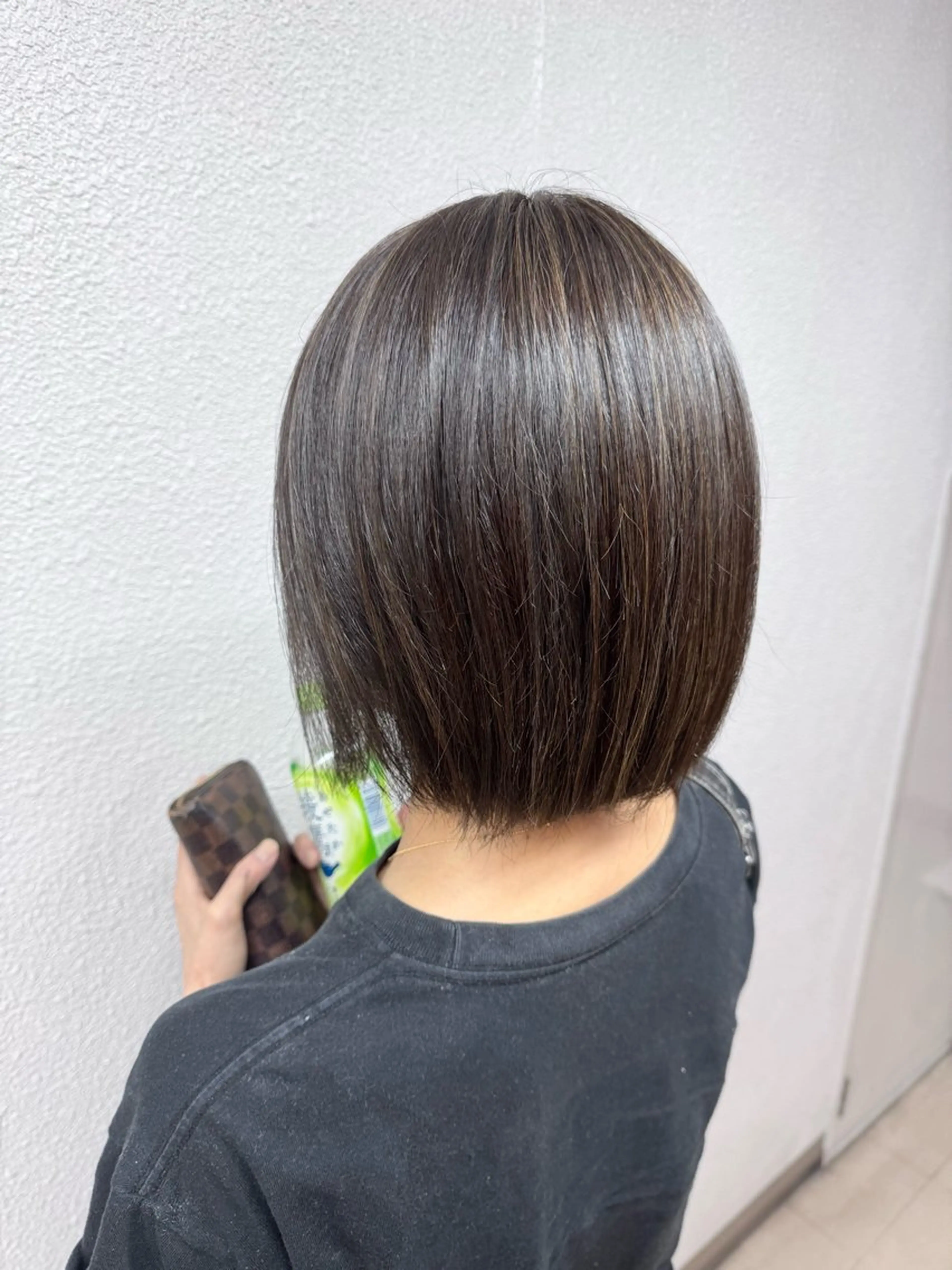 ショート カット ヘアカラー 箕畑 麗菜のヘアスタイル